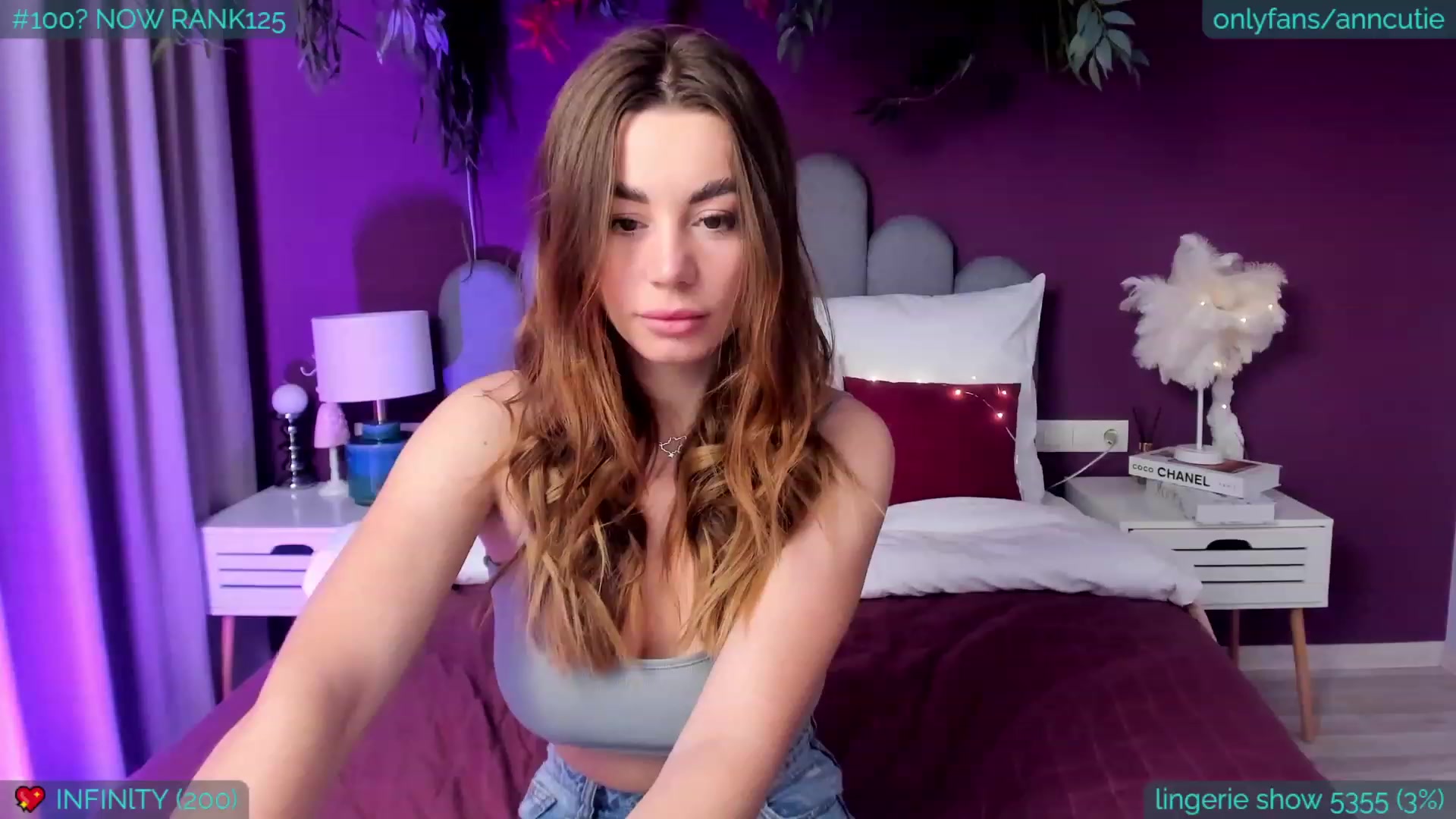 Gallery image thumbnail from AnnCutie's myfreecams stream on, 02/27/2023, 08:16 image 7 of 20