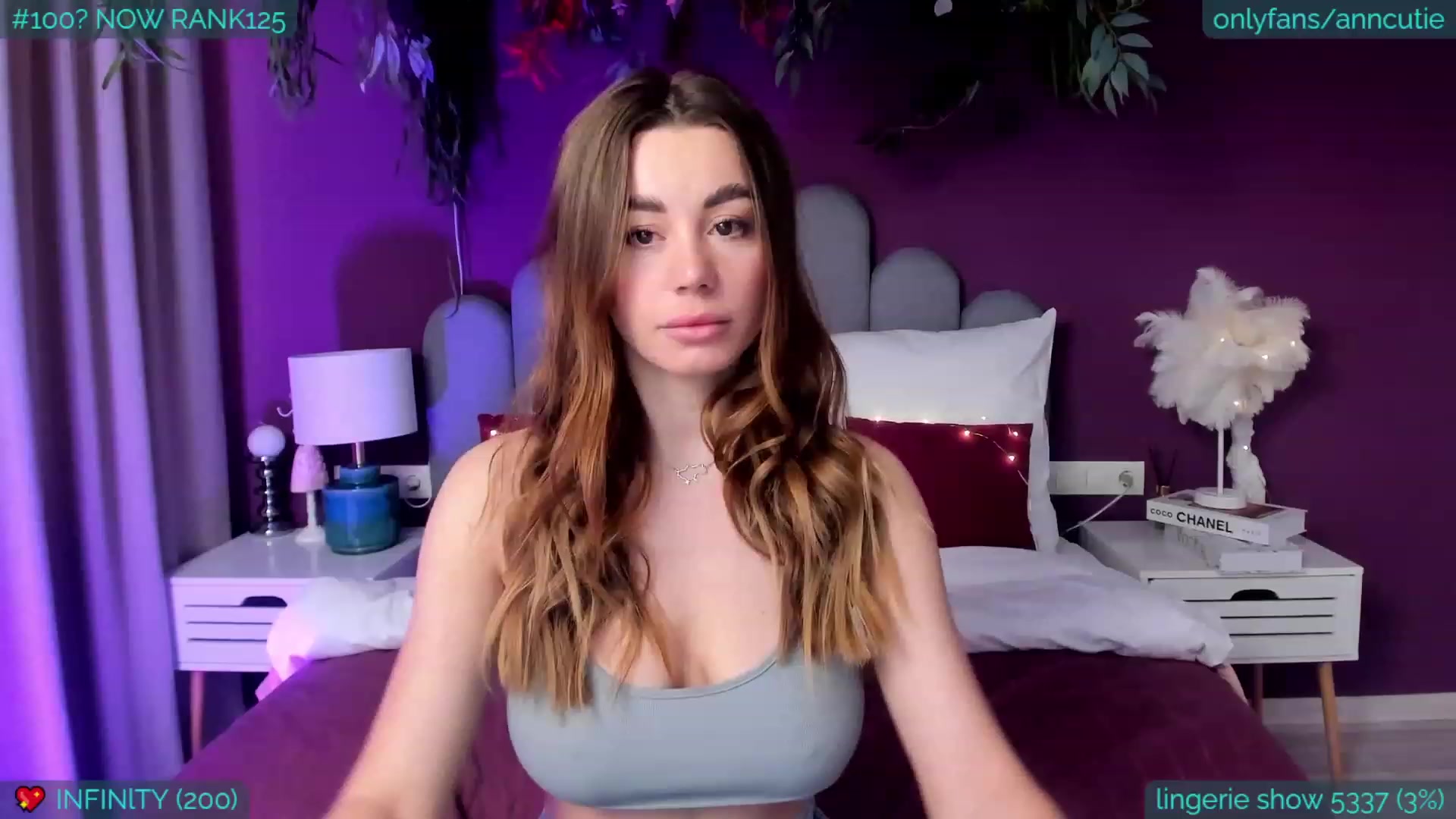 Gallery image thumbnail from AnnCutie's myfreecams stream on, 02/27/2023, 08:16 image 15 of 20