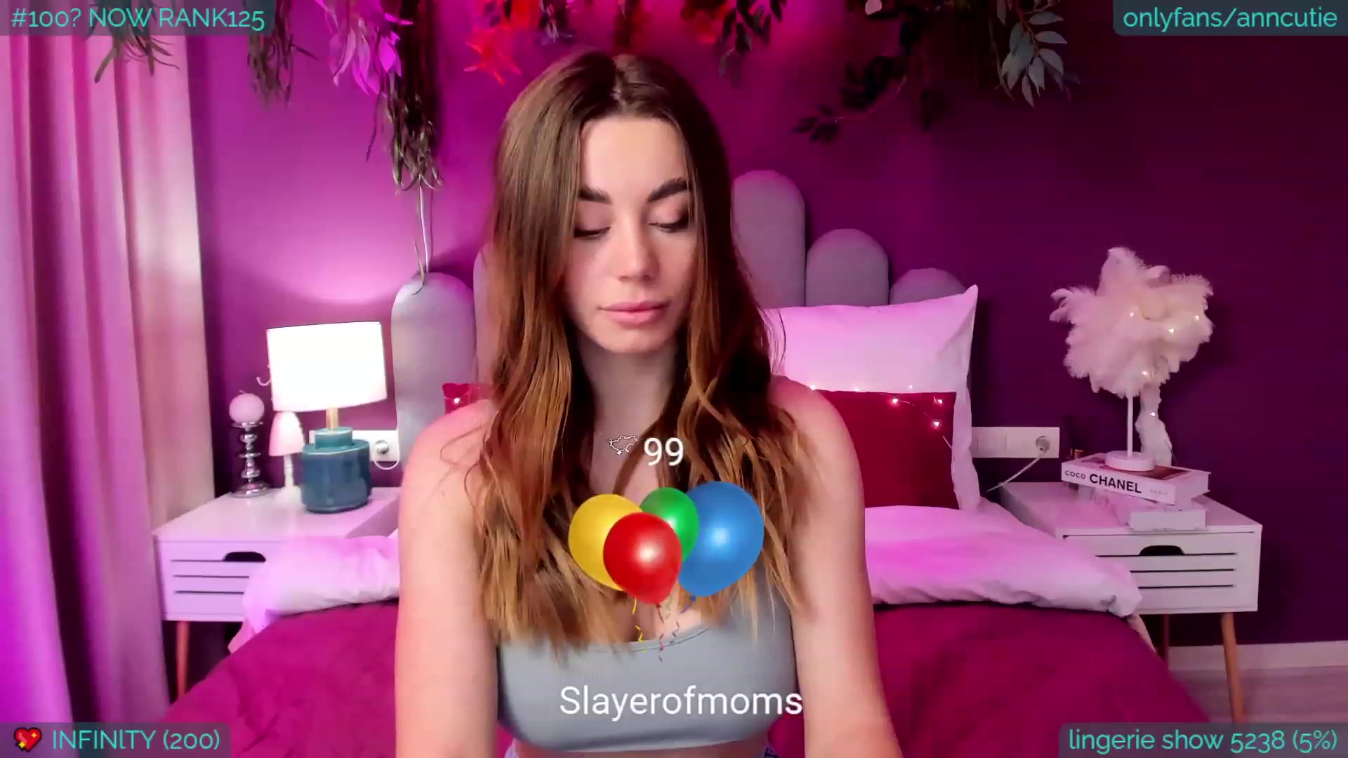 Gallery image thumbnail from AnnCutie's myfreecams stream on, 02/27/2023, 08:16 image 16 of 20