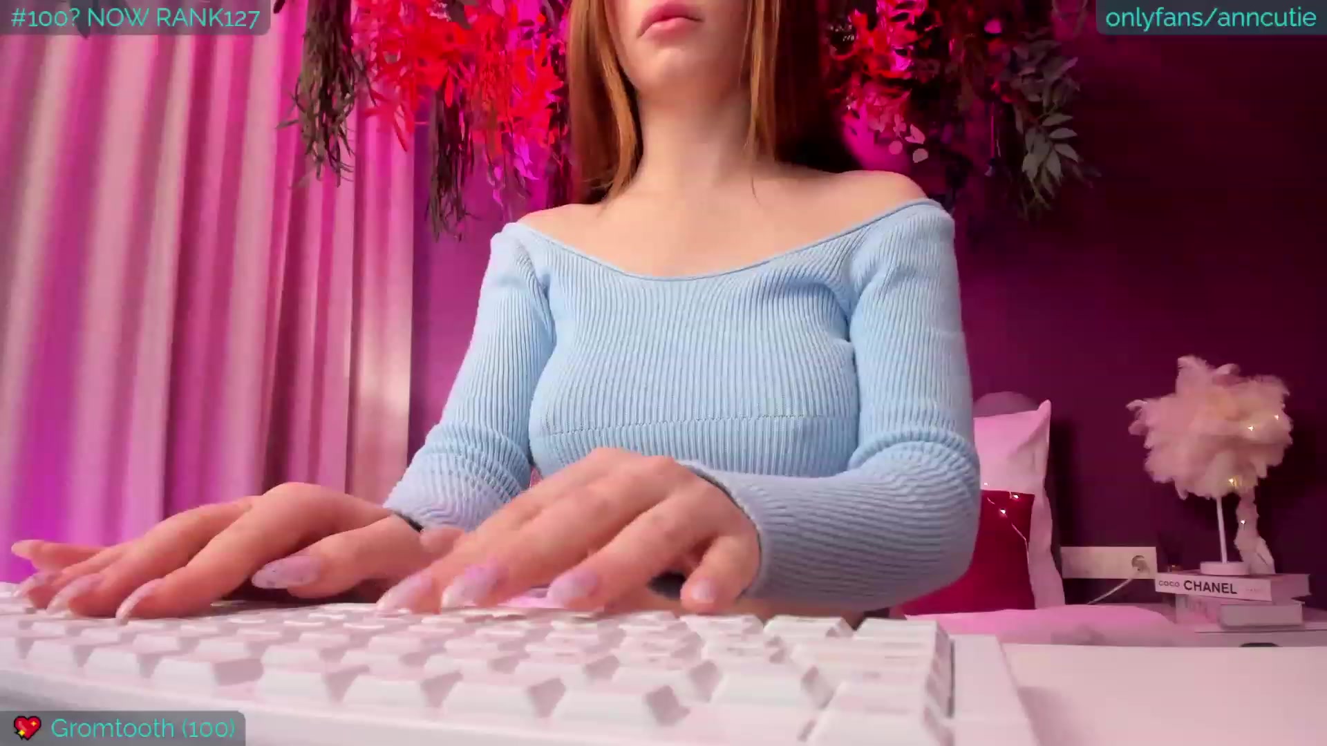 Gallery image thumbnail from AnnCutie's myfreecams stream on, 03/01/2023, 07:50 image 20 of 20