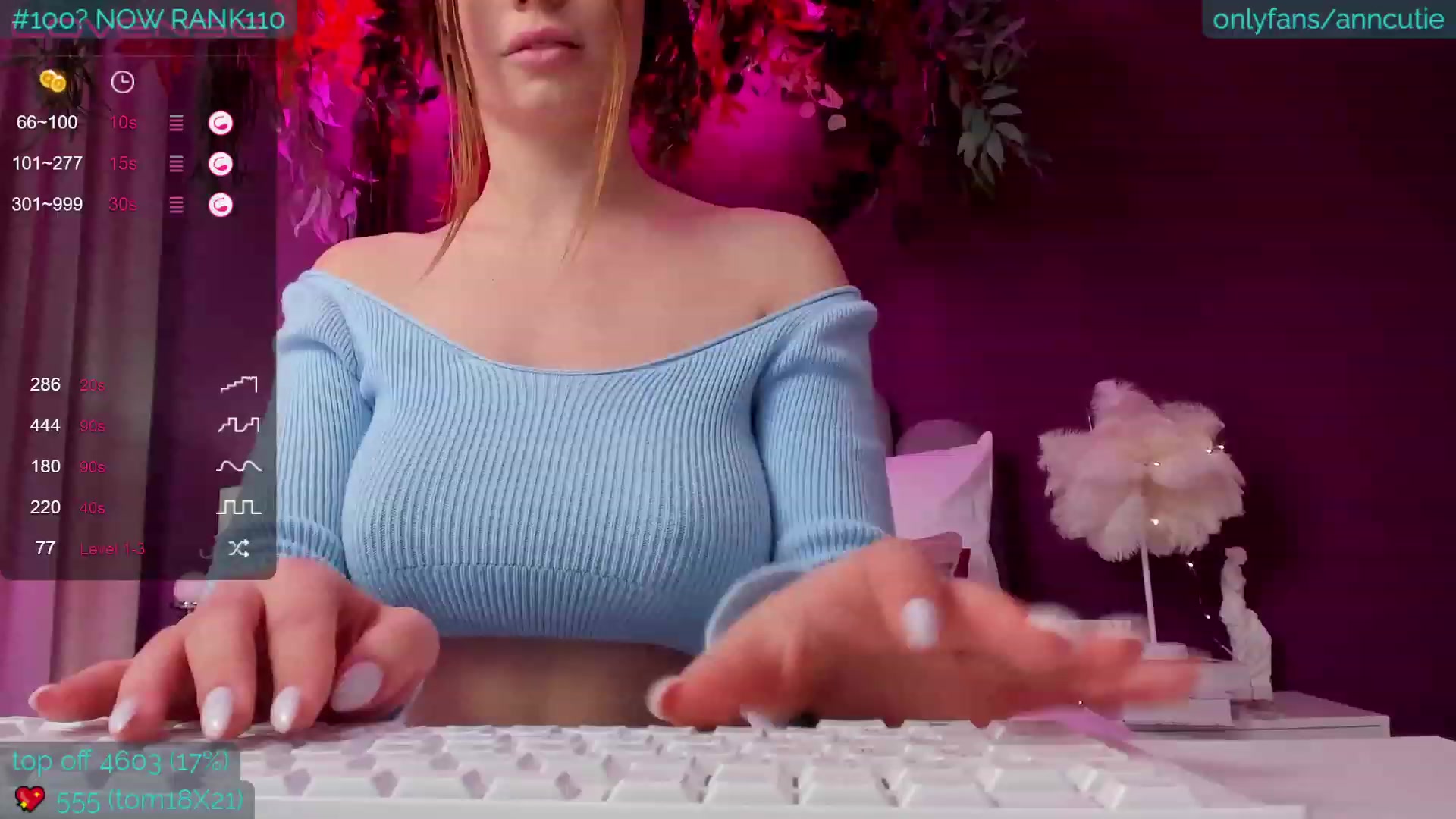 Gallery image thumbnail from AnnCutie's myfreecams stream on, 03/02/2023, 13:01 image 4 of 20