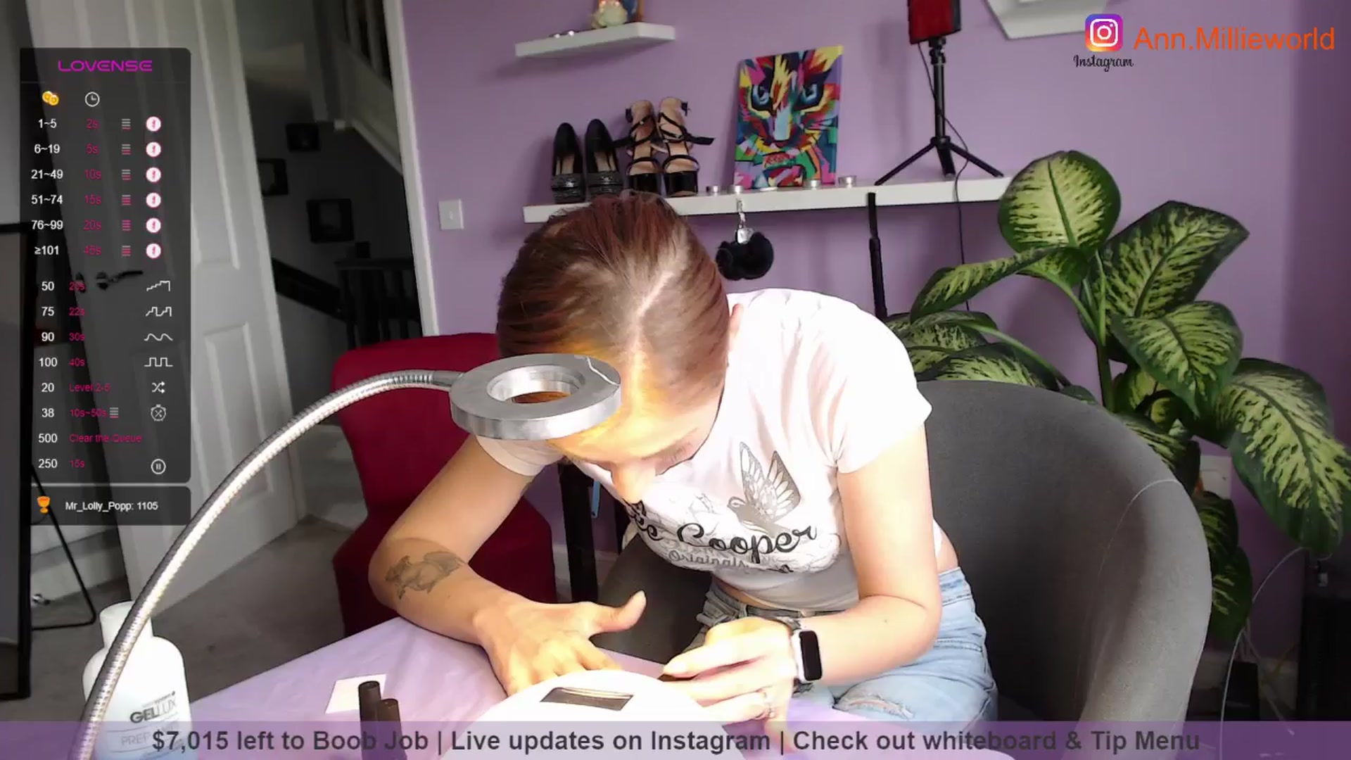 Gallery image thumbnail from AnnMillie's myfreecams stream on, 07/03/2024, 12:55 image 17 of 20
