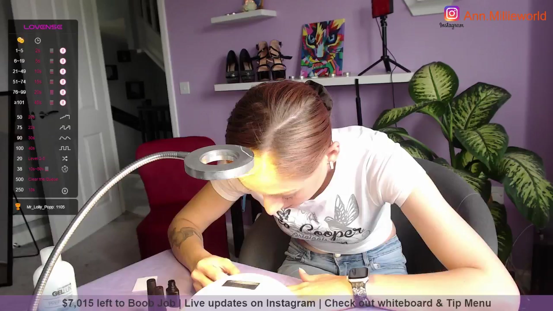 Gallery image thumbnail from AnnMillie's myfreecams stream on, 07/03/2024, 12:55 image 14 of 20