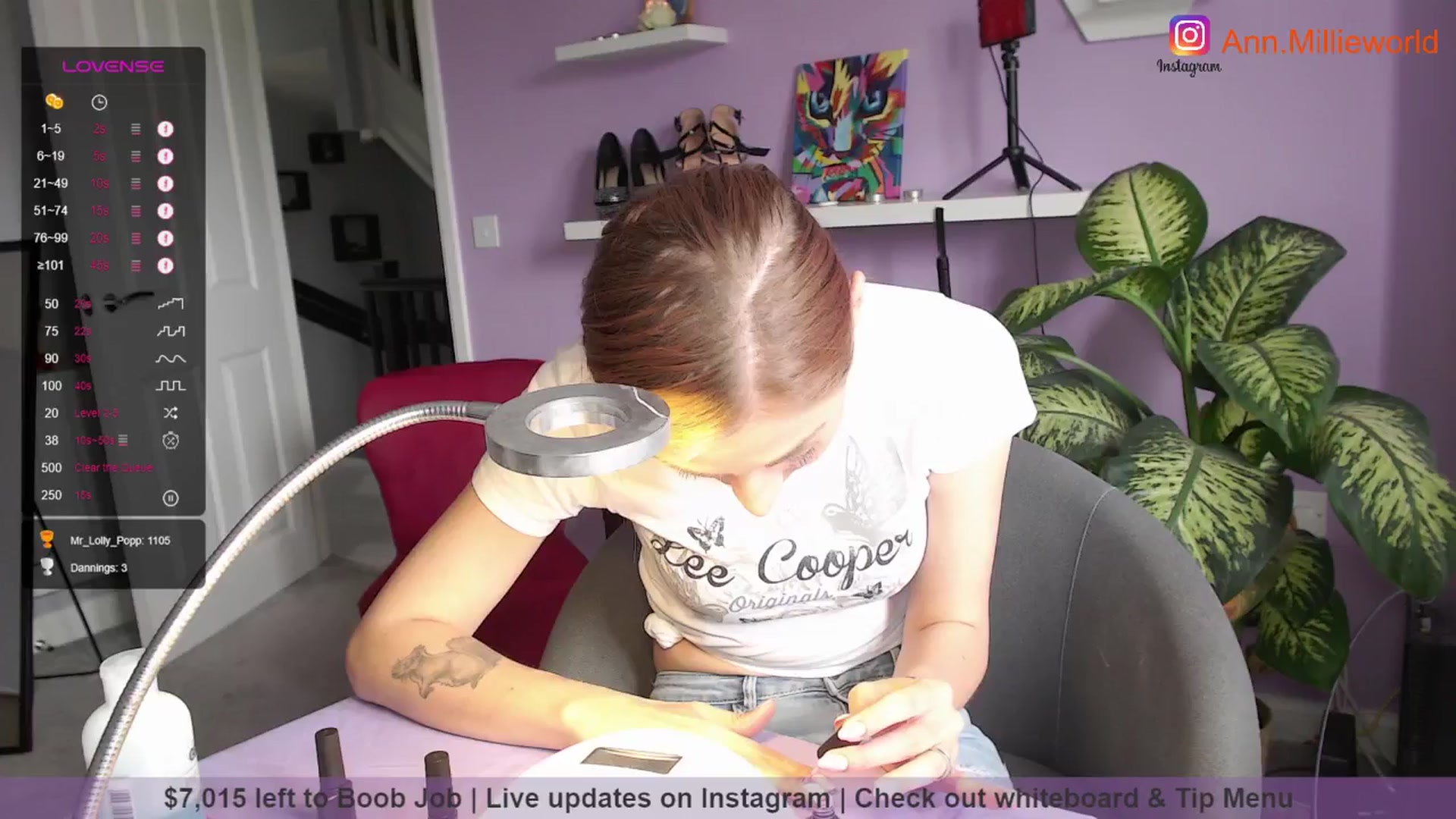 Gallery image thumbnail from AnnMillie's myfreecams stream on, 07/03/2024, 13:33 image 12 of 20