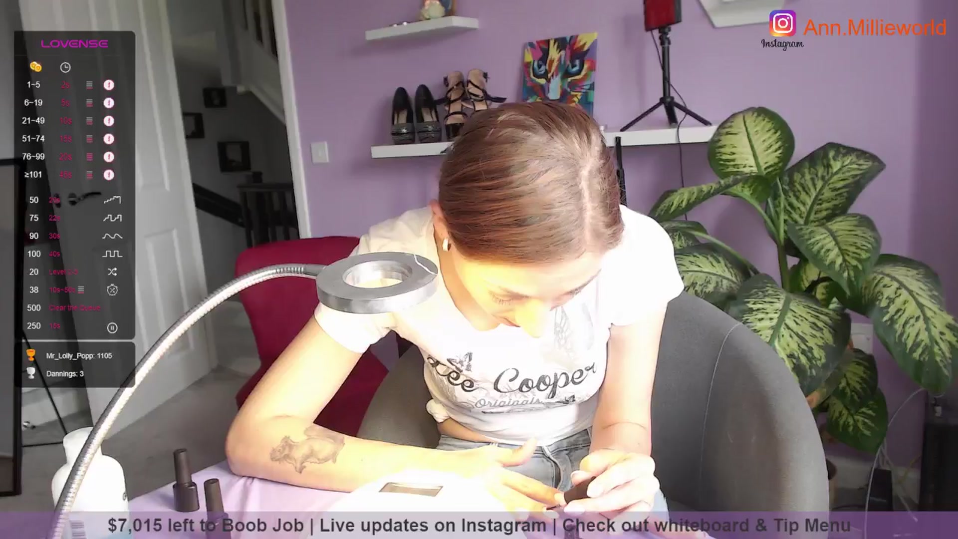 Gallery image thumbnail from AnnMillie's myfreecams stream on, 07/03/2024, 13:33 image 18 of 20