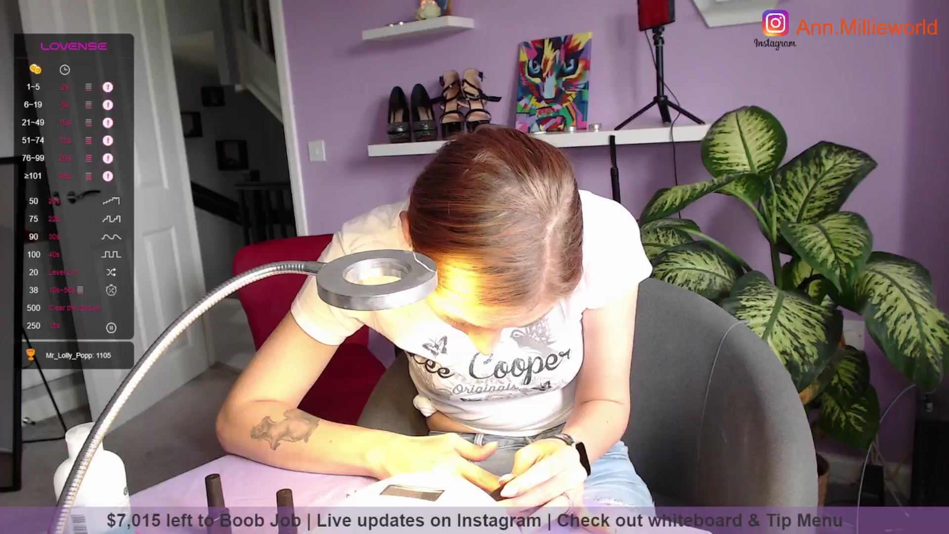 Gallery image thumbnail from AnnMillie's myfreecams stream on, 07/03/2024, 13:33 image 4 of 20
