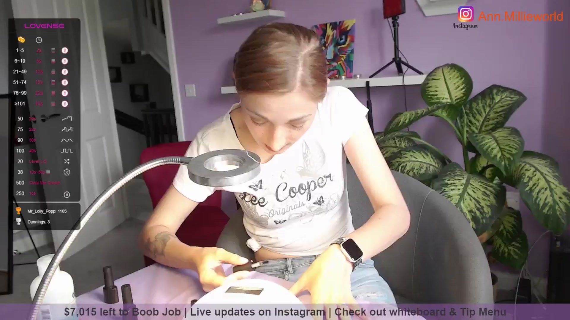 Gallery image thumbnail from AnnMillie's myfreecams stream on, 07/03/2024, 13:33 image 16 of 20