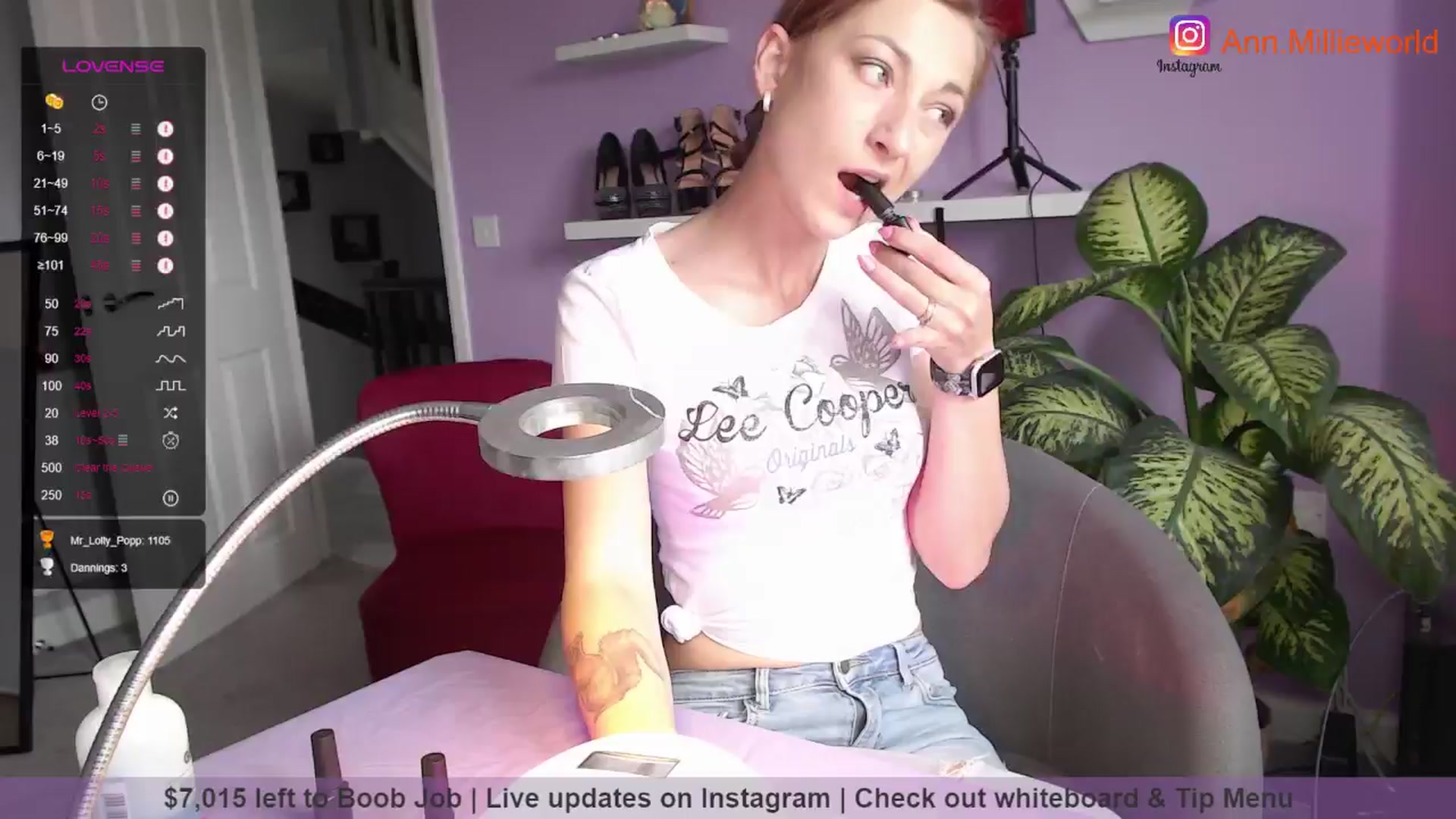 Gallery image thumbnail from AnnMillie's myfreecams stream on, 07/03/2024, 13:33 image 14 of 20