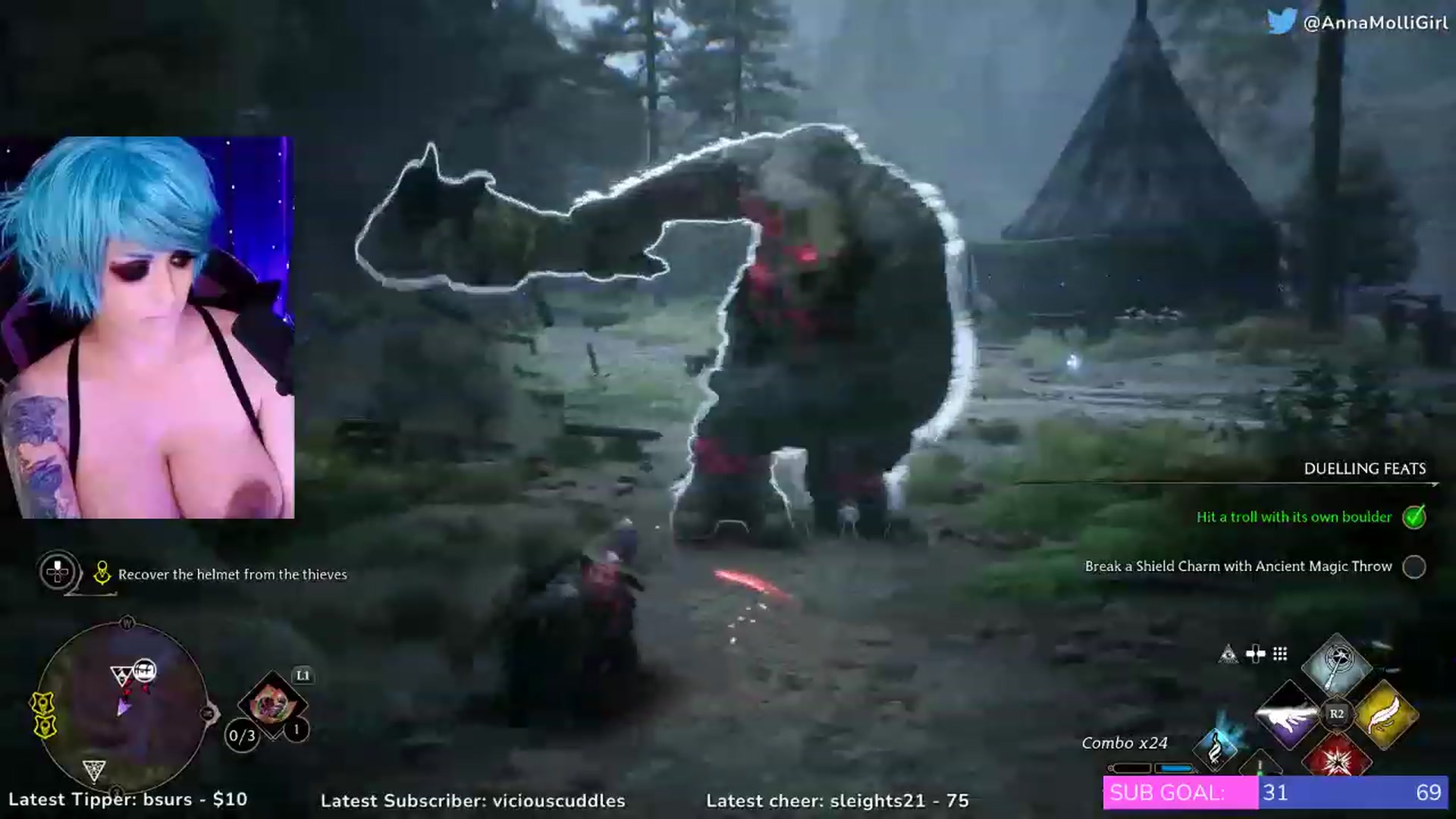 Gallery image thumbnail from AnnaMolli's myfreecams stream on, 02/16/2023, 05:01 image 6 of 20