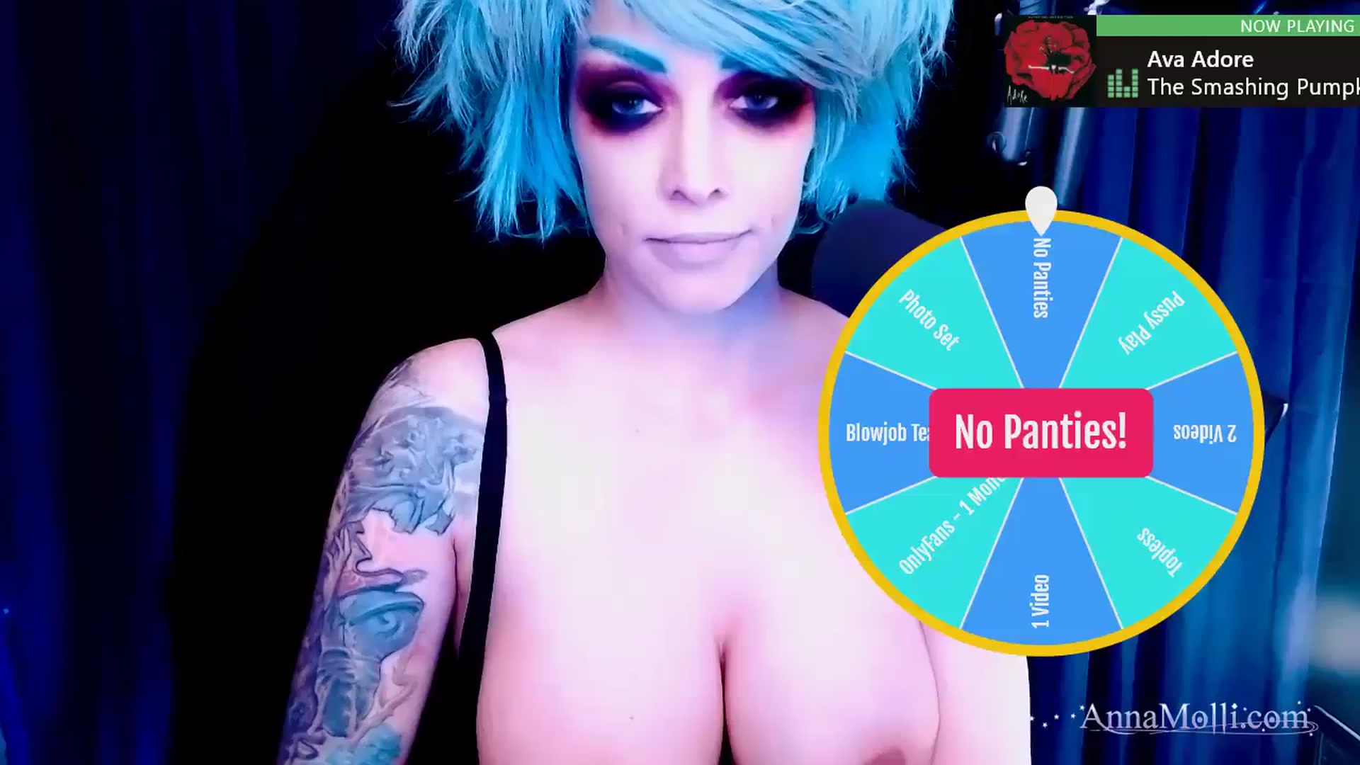 Gallery image thumbnail from AnnaMolli's myfreecams stream on, 11/02/2023, 03:45 image 5 of 20