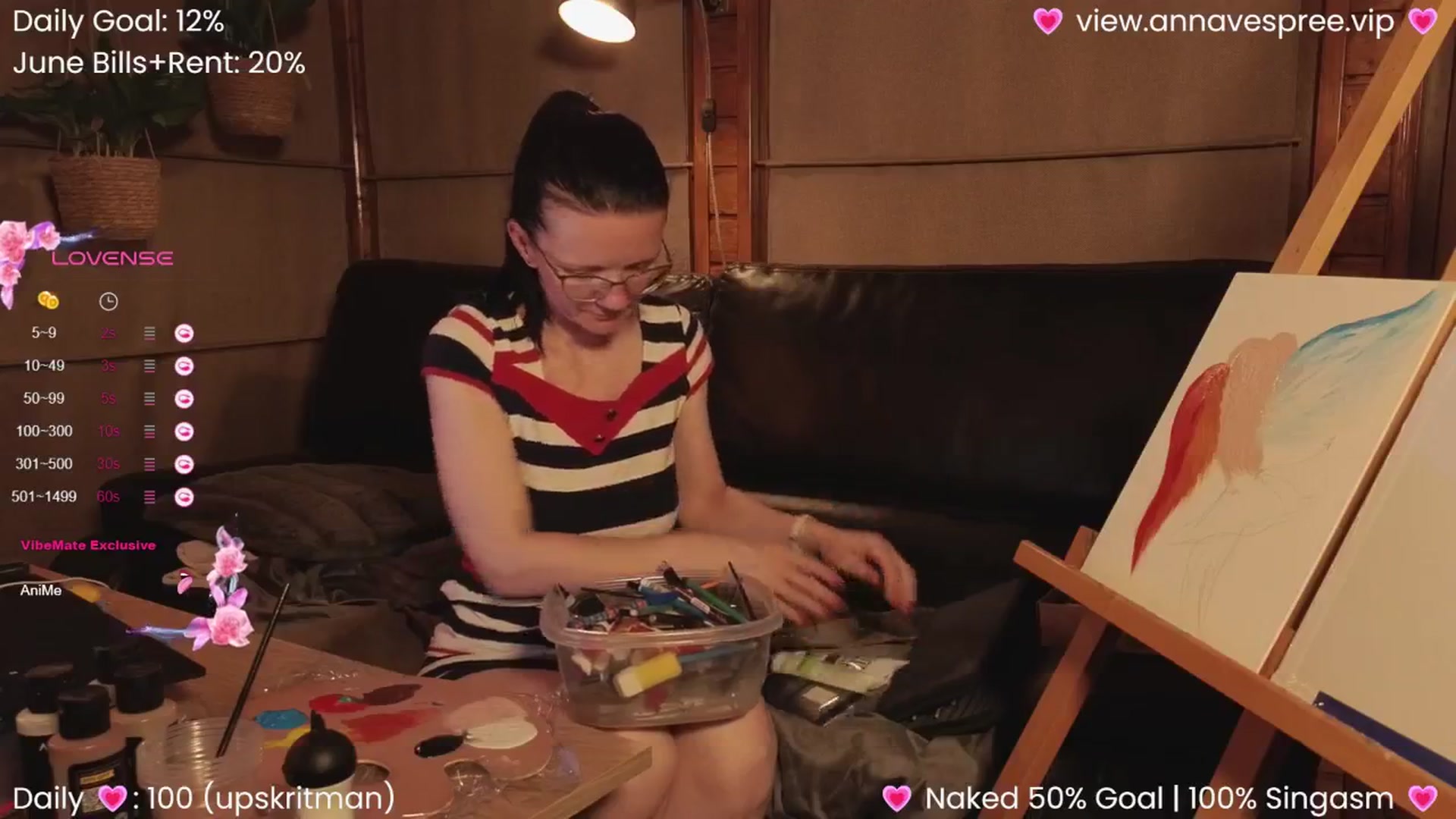 Gallery image thumbnail from AnnaV's myfreecams stream on, 06/13/2024, 20:35 image 7 of 20