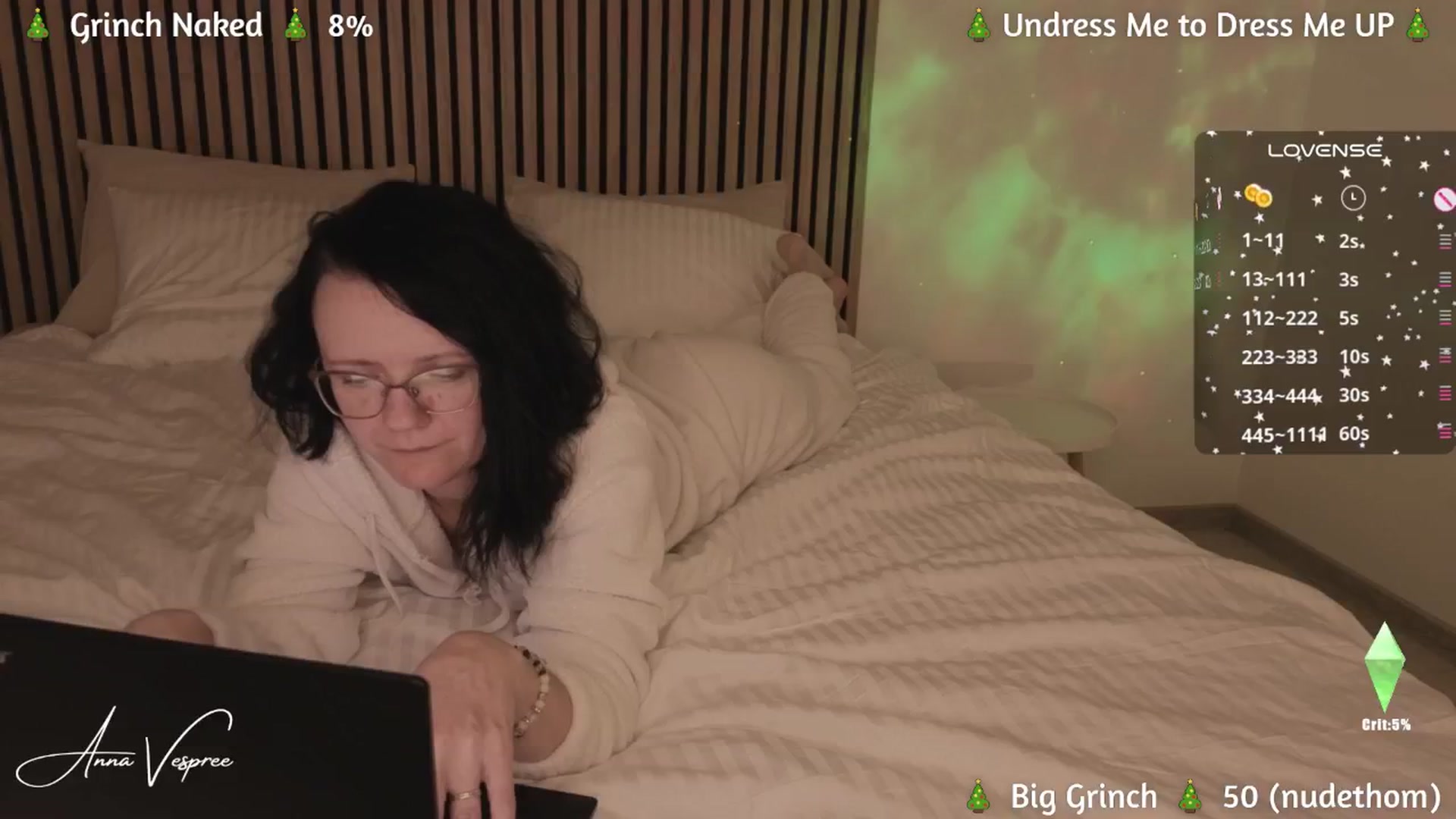 Gallery image thumbnail from AnnaV's myfreecams stream on, 12/15/2024, 21:59 image 16 of 20