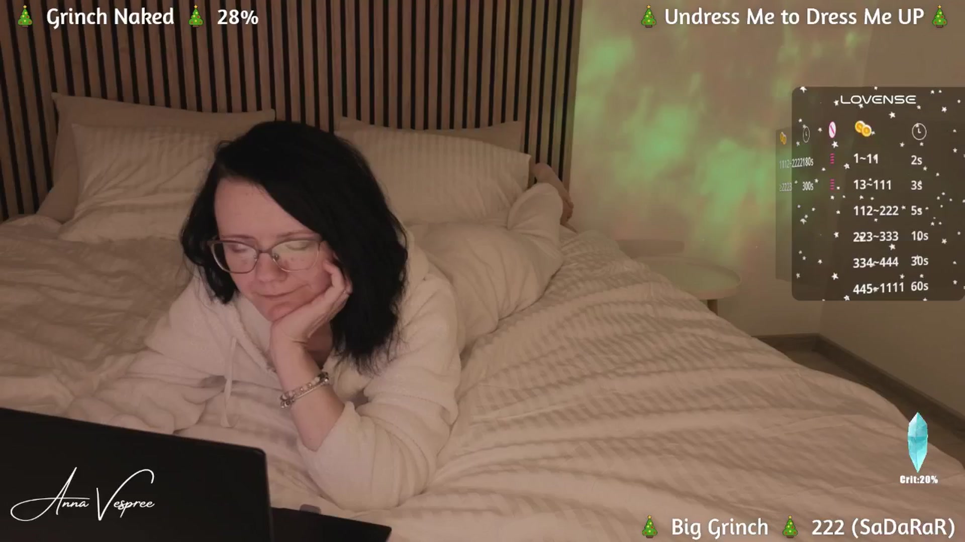 Gallery image thumbnail from AnnaV's myfreecams stream on, 12/15/2024, 21:59 image 19 of 20