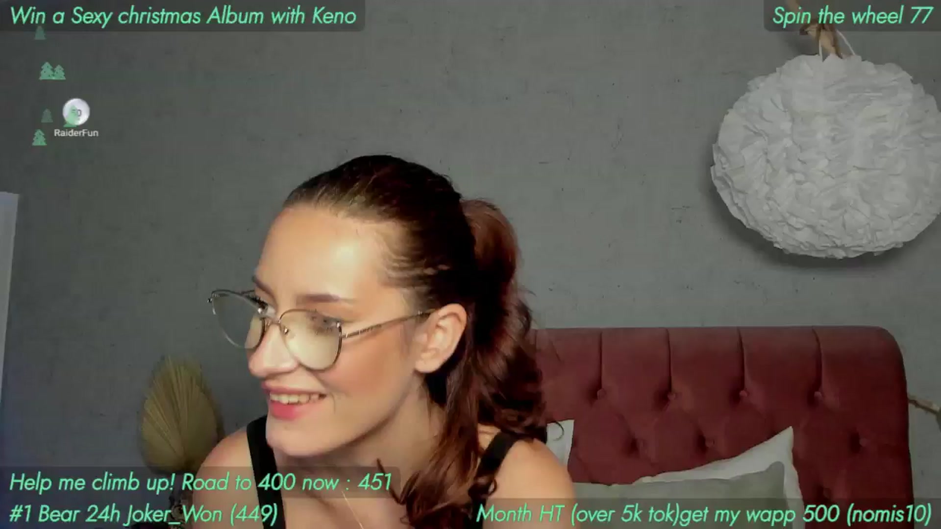 Gallery image thumbnail from AnnieKarrera1's myfreecams stream on, 12/09/2024, 17:36 image 13 of 20