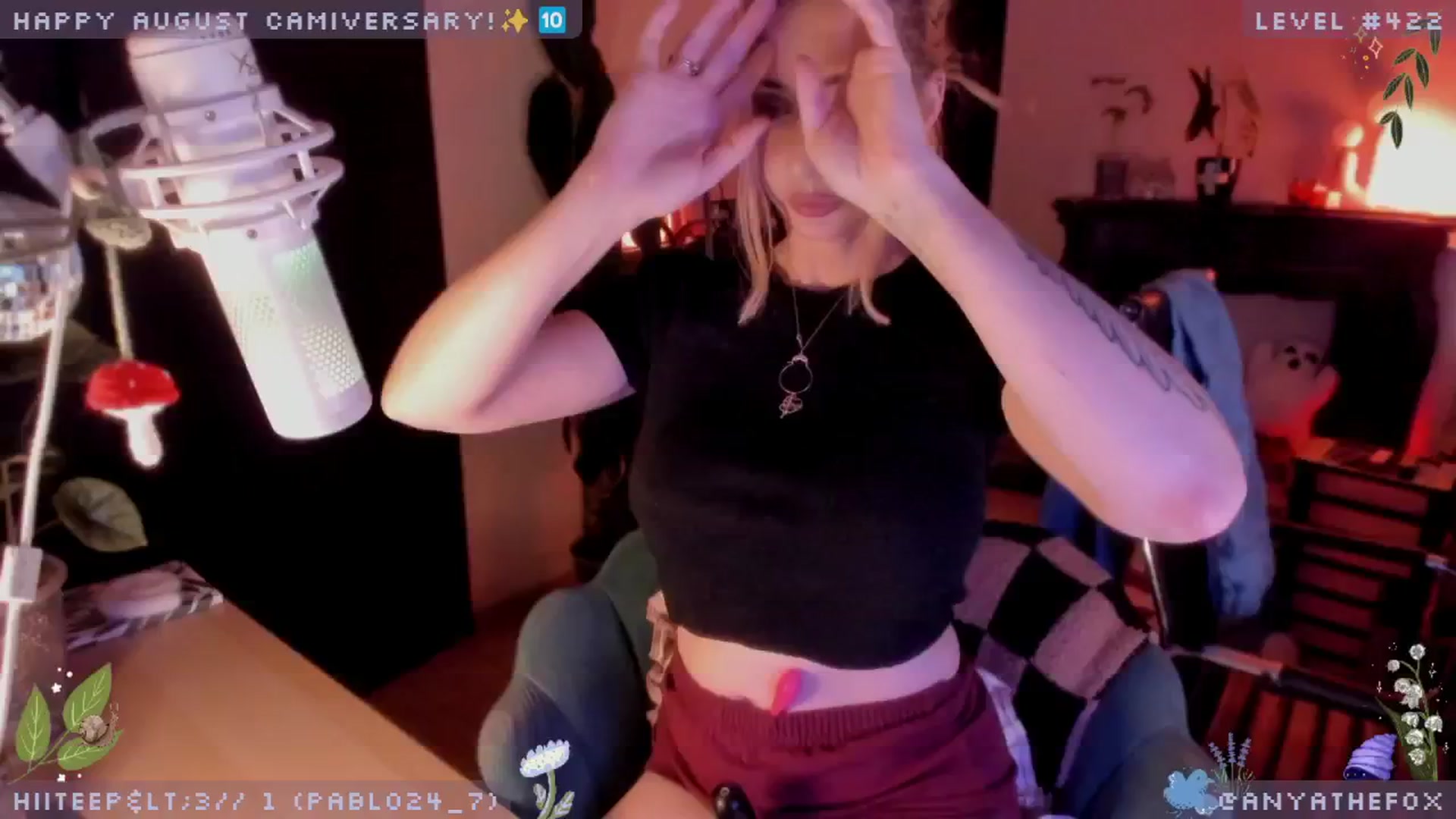 Gallery image thumbnail from AnyaFox's myfreecams stream on, 08/19/2024, 05:43 image 9 of 20