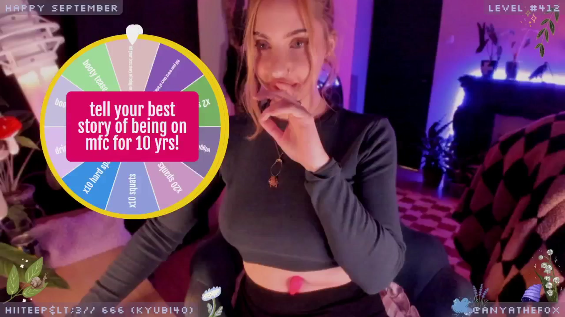 Gallery image thumbnail from AnyaFox's myfreecams stream on, 09/12/2024, 06:45 image 4 of 20