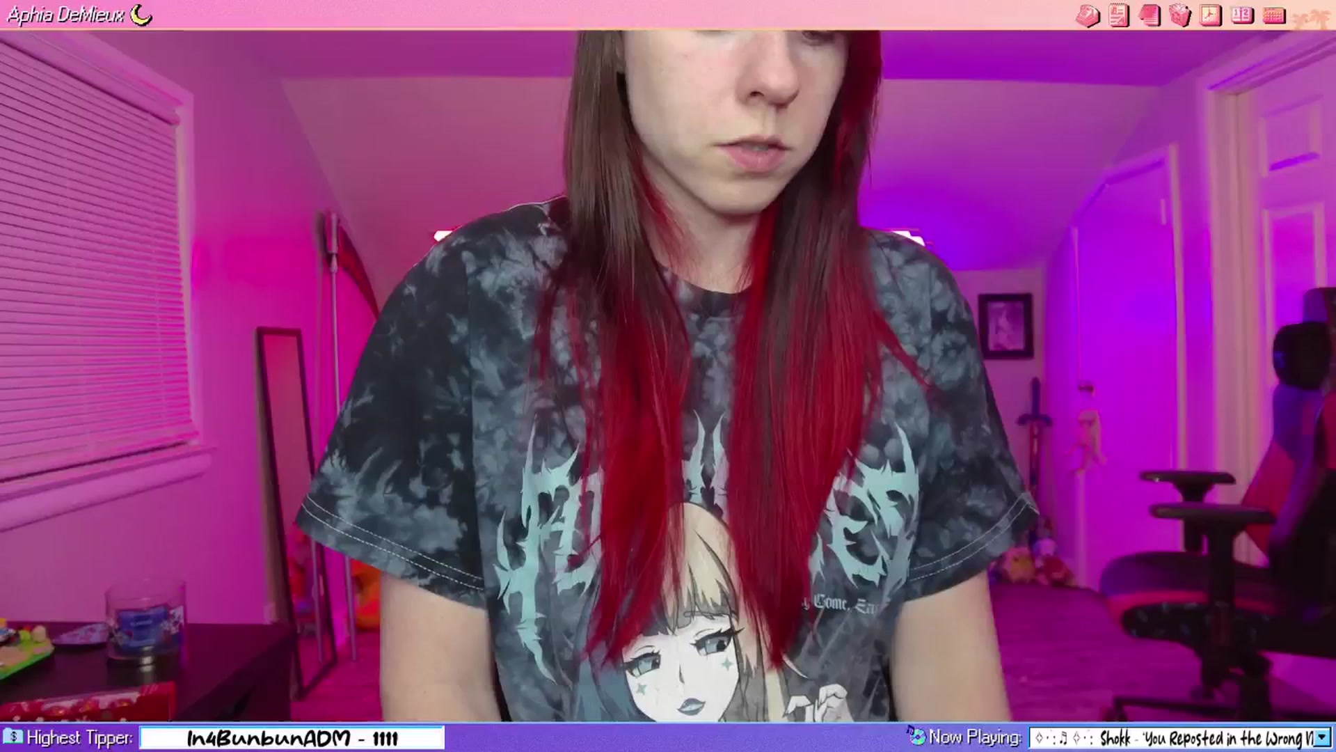 Gallery image thumbnail from AphiaDeMieux's myfreecams stream on, 01/01/2026, 08:37 image 17 of 20