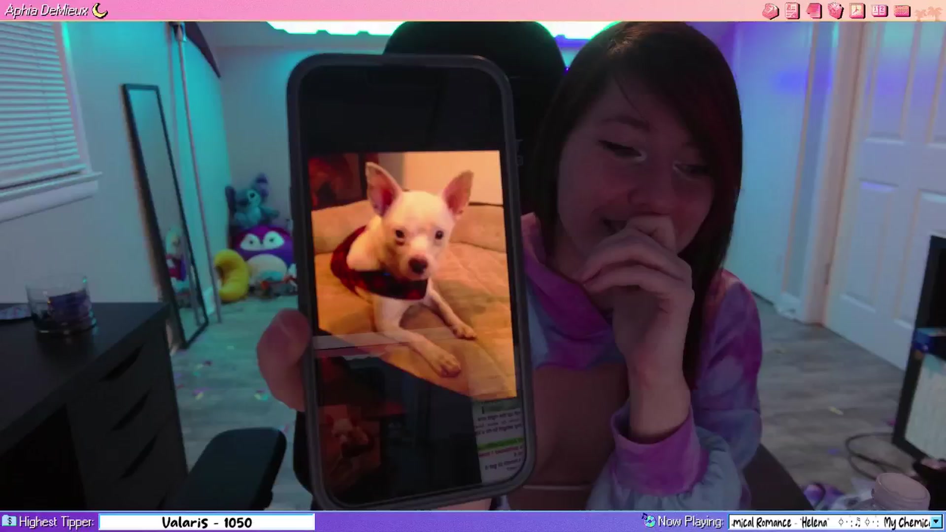 Gallery image thumbnail from AphiaDeMieux's myfreecams stream on, 01/04/2026, 05:11 image 19 of 20