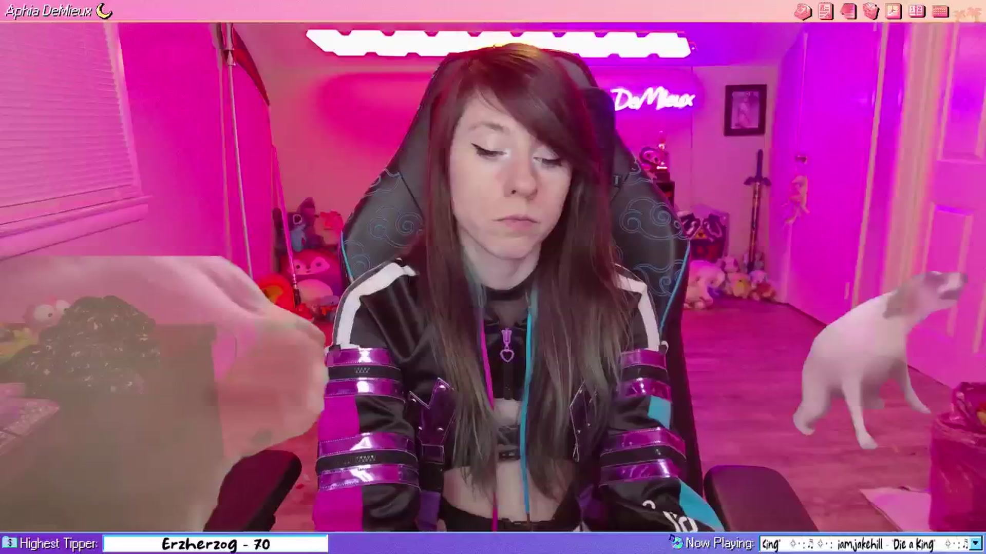 Gallery image thumbnail from AphiaDeMieux's myfreecams stream on, 03/01/2026, 04:31 image 2 of 20