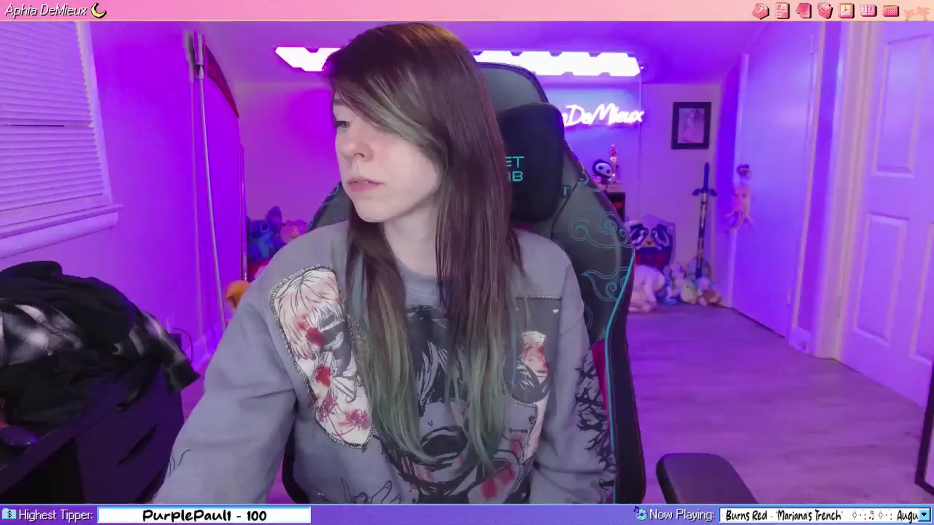 Gallery image thumbnail from AphiaDeMieux's myfreecams stream on, 03/14/2026, 04:48 image 5 of 20