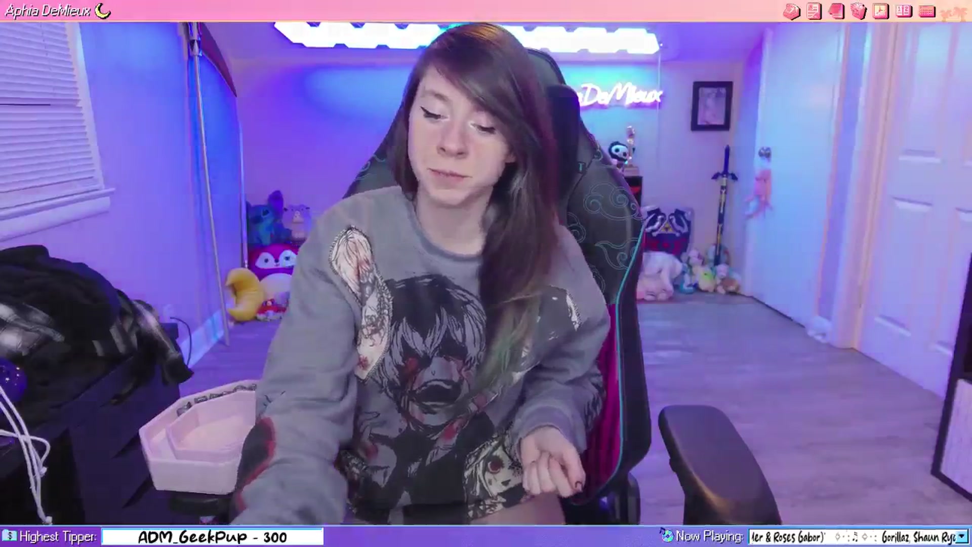Gallery image thumbnail from AphiaDeMieux's myfreecams stream on, 03/14/2026, 04:48 image 10 of 20