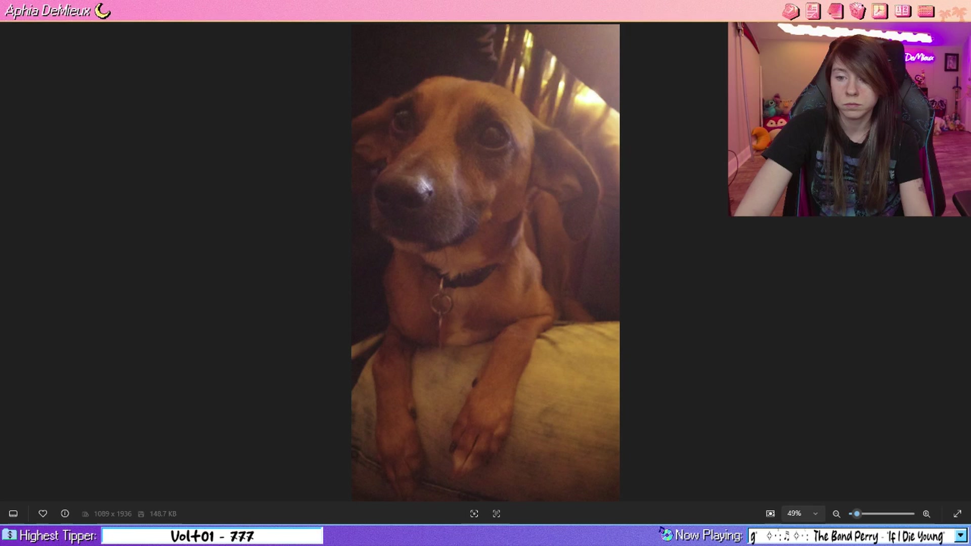 Gallery image thumbnail from AphiaDeMieux's myfreecams stream on, 03/24/2026, 04:15 image 5 of 20