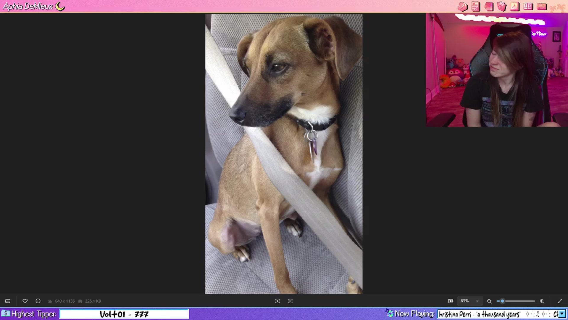 Gallery image thumbnail from AphiaDeMieux's myfreecams stream on, 03/24/2026, 04:15 image 9 of 20