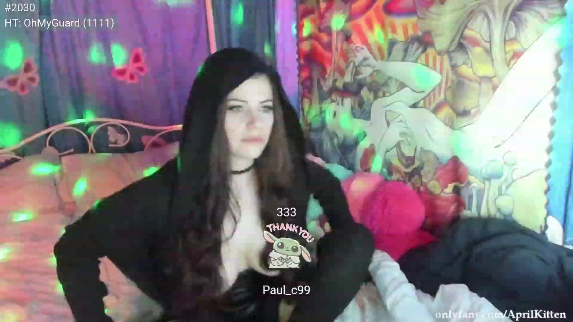 Gallery image thumbnail from April's myfreecams stream on, 05/06/2023, 08:02 image 1 of 20