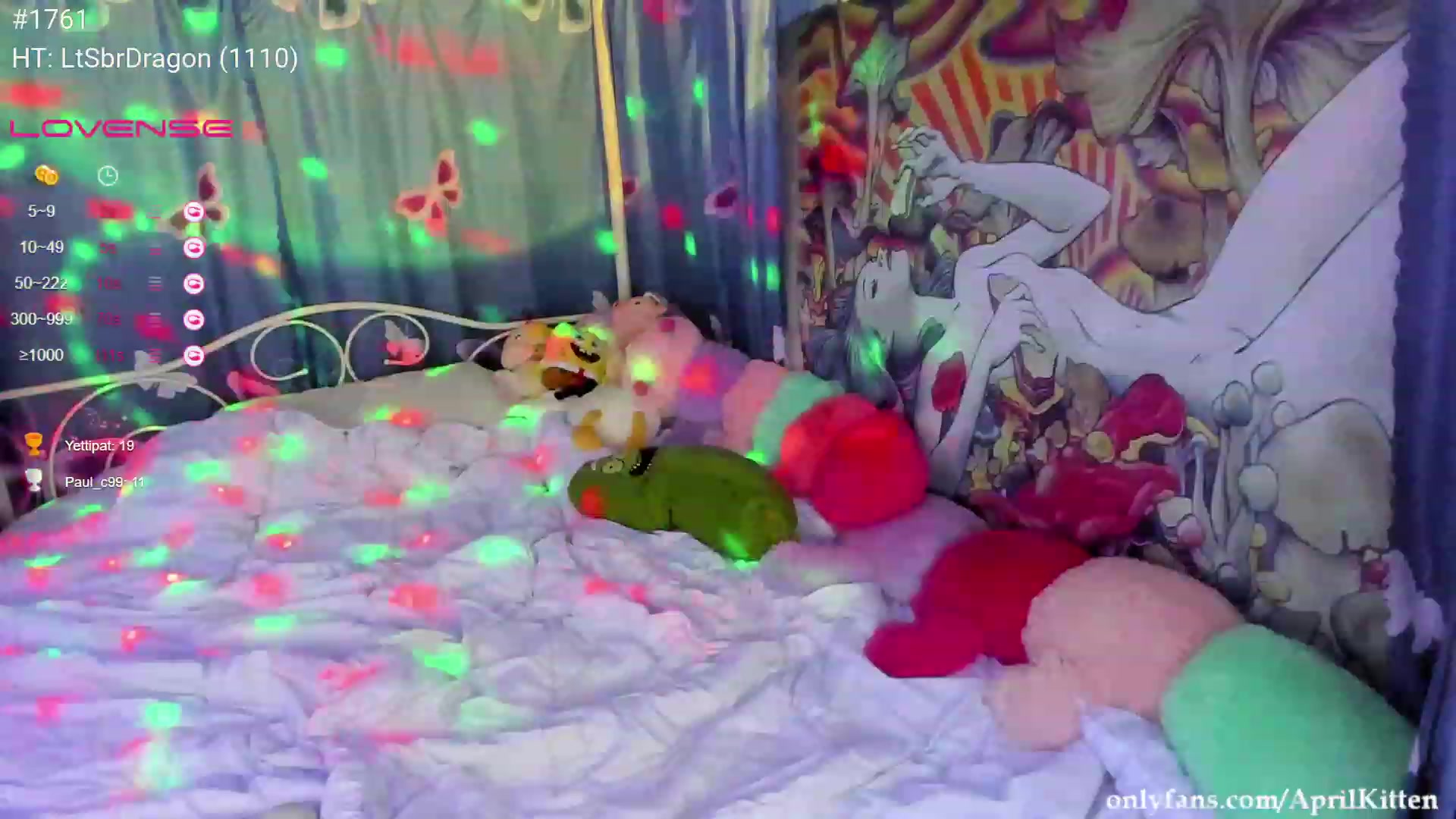 Gallery image thumbnail from April's myfreecams stream on, 06/17/2023, 07:31 image 1 of 20