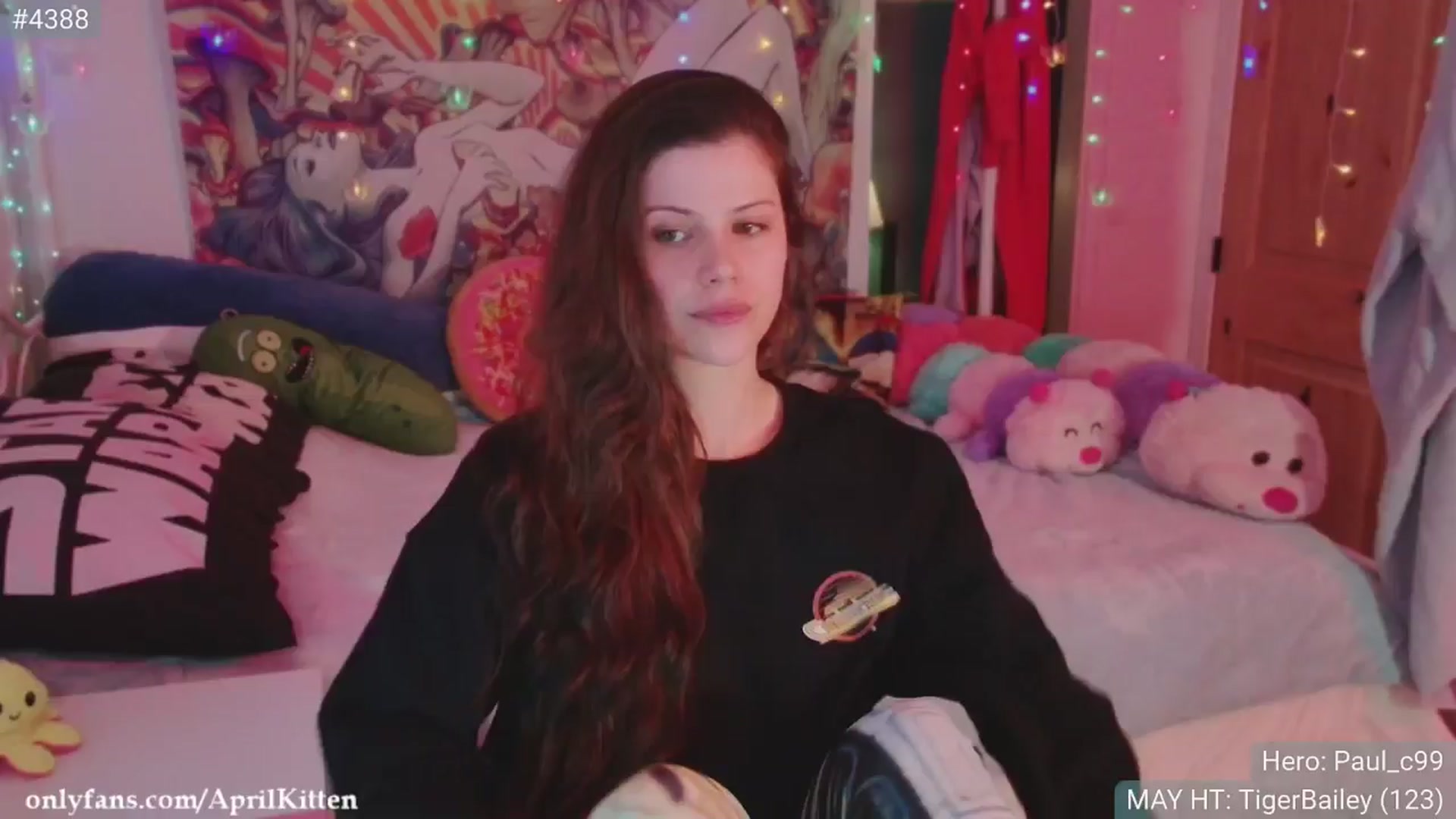 Gallery image thumbnail from April's myfreecams stream on, 05/04/2024, 04:41 image 7 of 20
