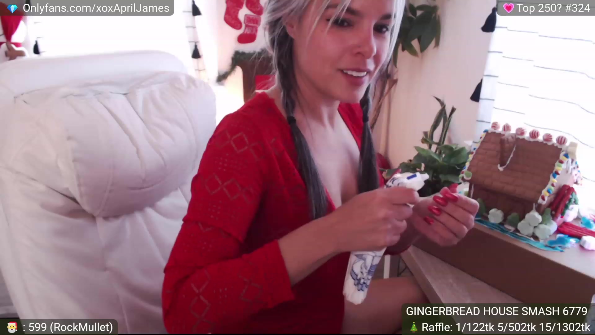 Gallery image thumbnail from AprilJames's myfreecams stream on, 12/23/2022, 20:41 image 15 of 20