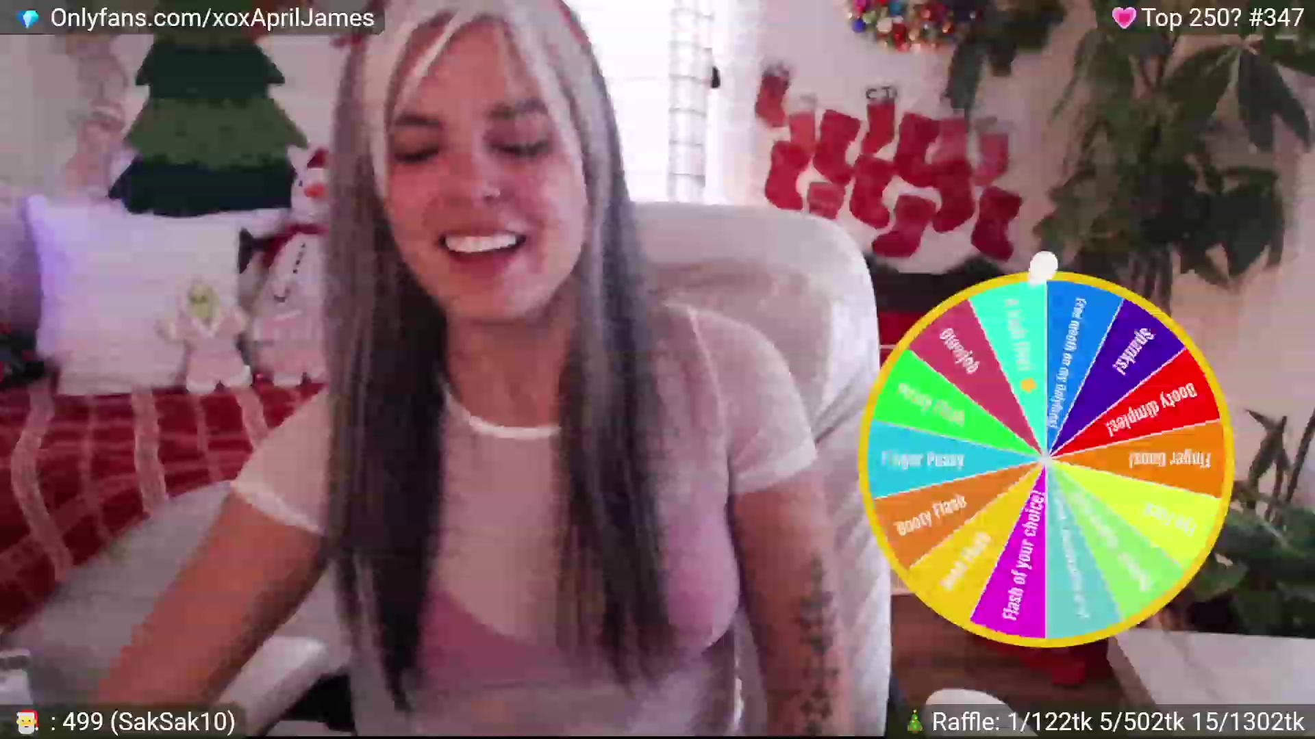 Gallery image thumbnail from AprilJames's myfreecams stream on, 12/24/2022, 18:47 image 7 of 20