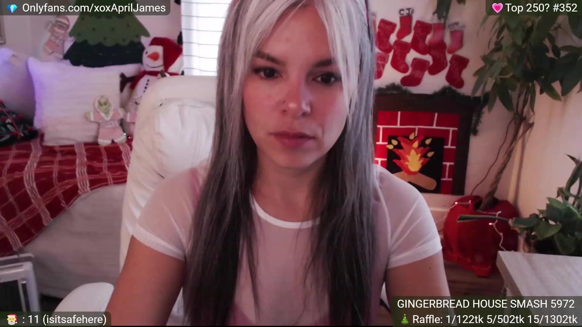 Gallery image thumbnail from AprilJames's myfreecams stream on, 12/24/2022, 18:47 image 1 of 20