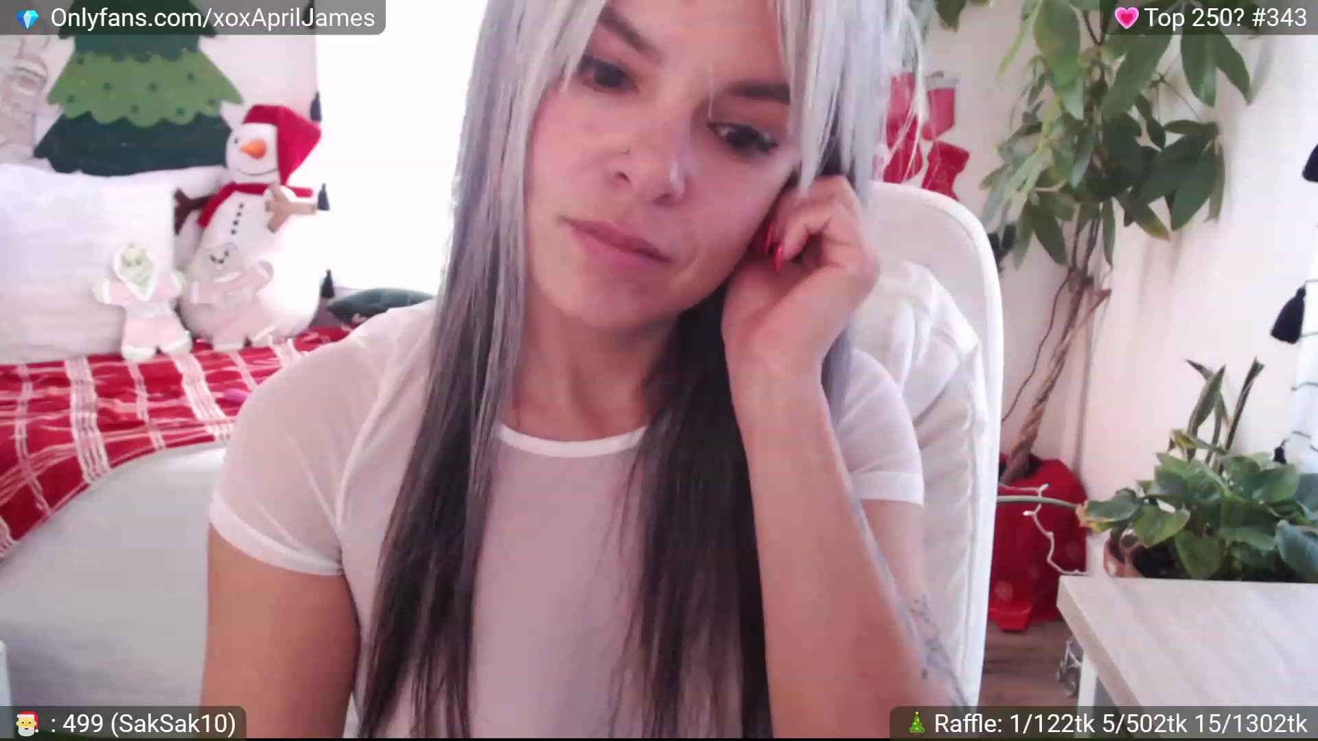 Gallery image thumbnail from AprilJames's myfreecams stream on, 12/24/2022, 18:47 image 20 of 20