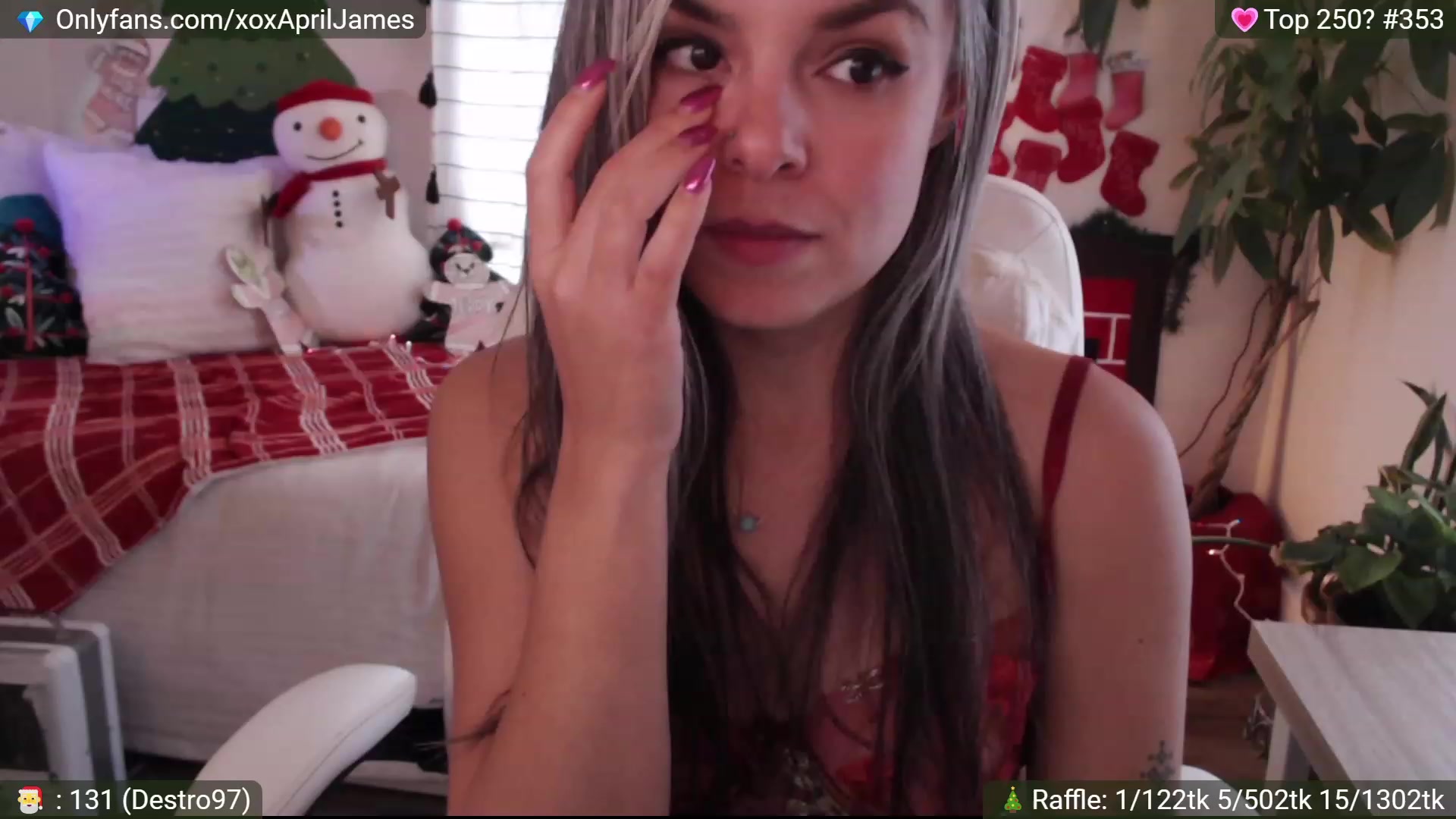 Gallery image thumbnail from AprilJames's myfreecams stream on, 12/27/2022, 19:20 image 5 of 20