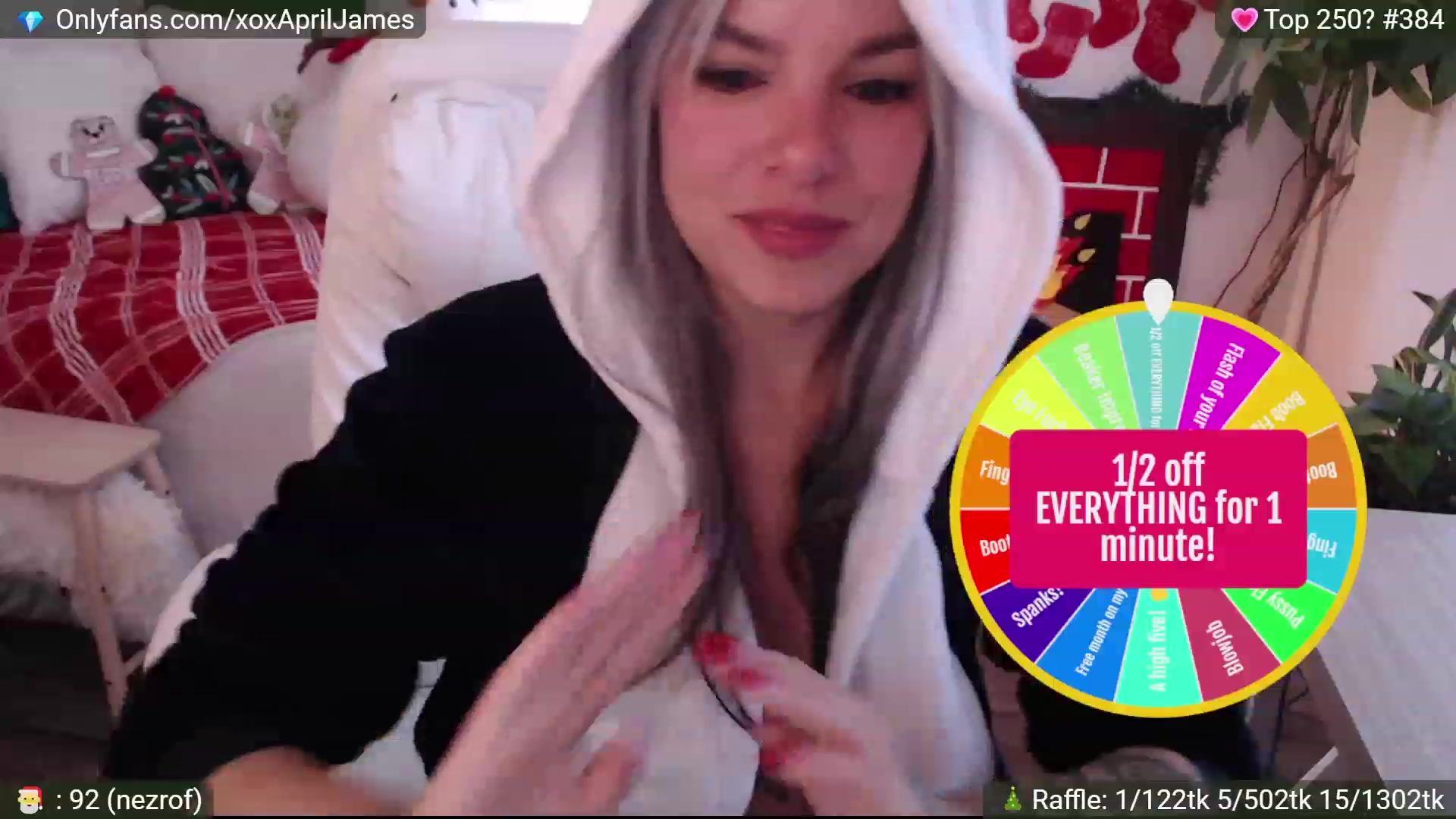 Gallery image thumbnail from AprilJames's myfreecams stream on, 12/29/2022, 16:52 image 10 of 20