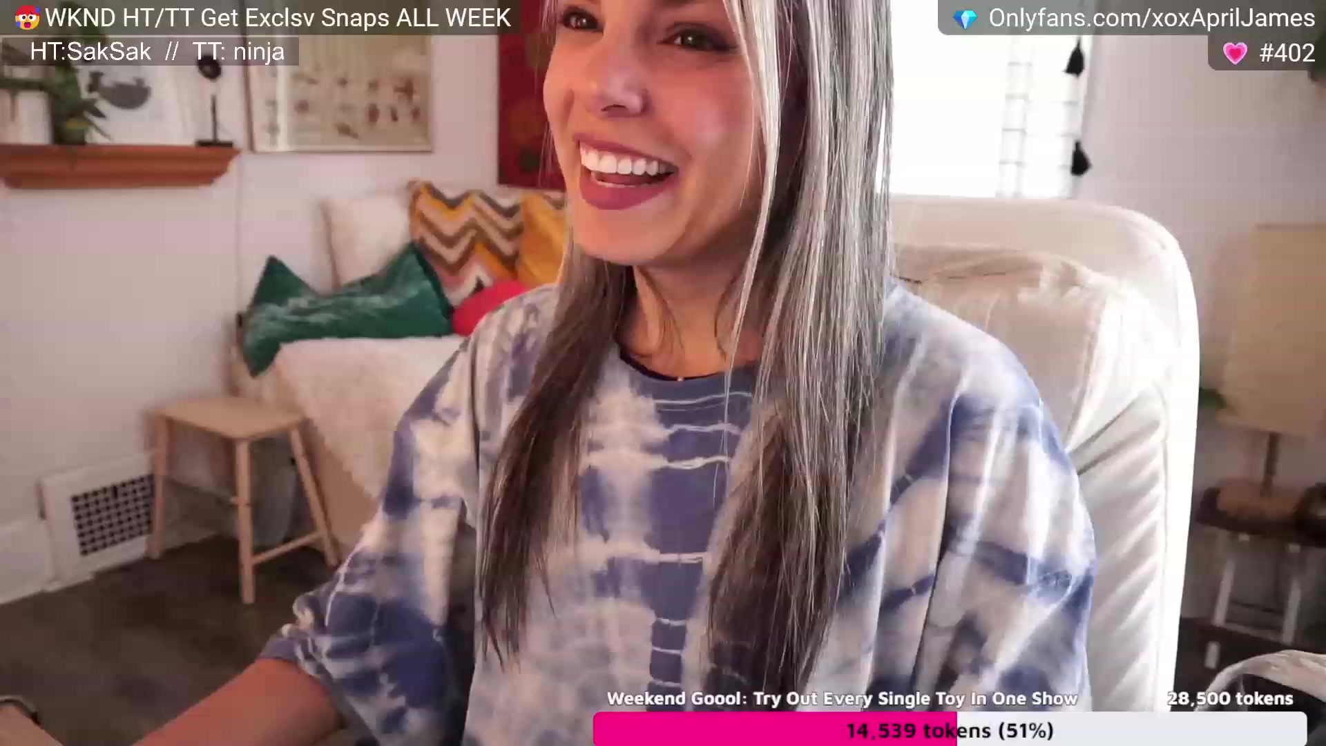 Gallery image thumbnail from AprilJames's myfreecams stream on, 01/15/2023, 19:58 image 3 of 20