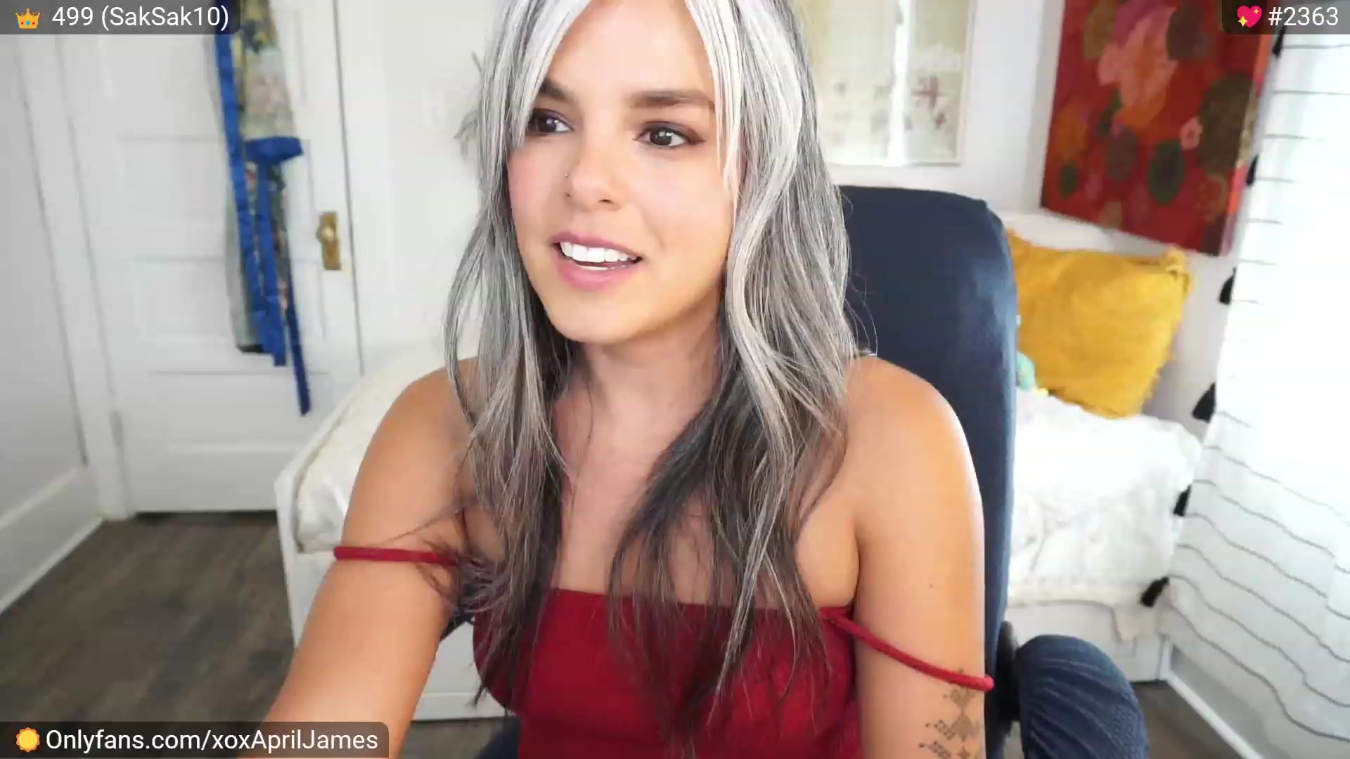 Gallery image thumbnail from AprilJames's myfreecams stream on, 05/05/2023, 20:36 image 10 of 20