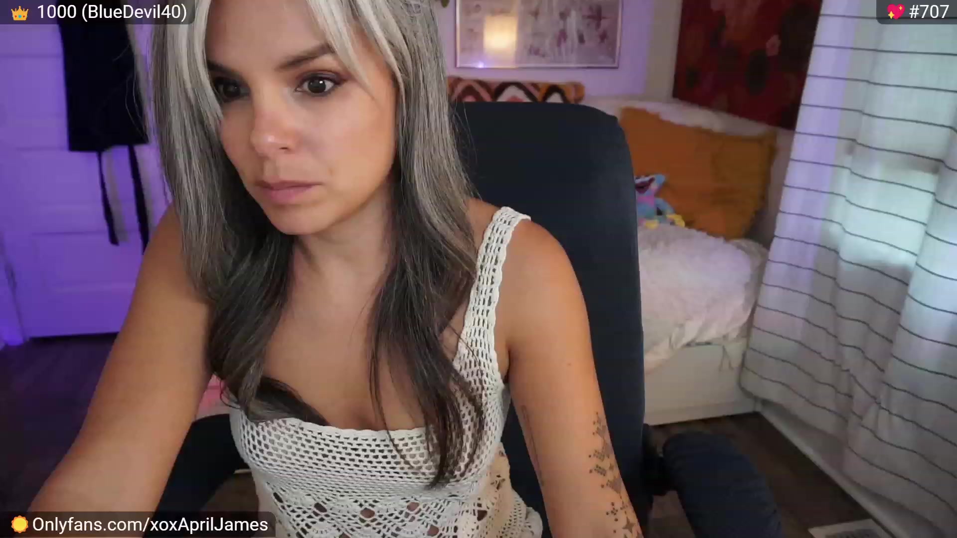Gallery image thumbnail from AprilJames's myfreecams stream on, 05/16/2023, 24:01 image 12 of 20