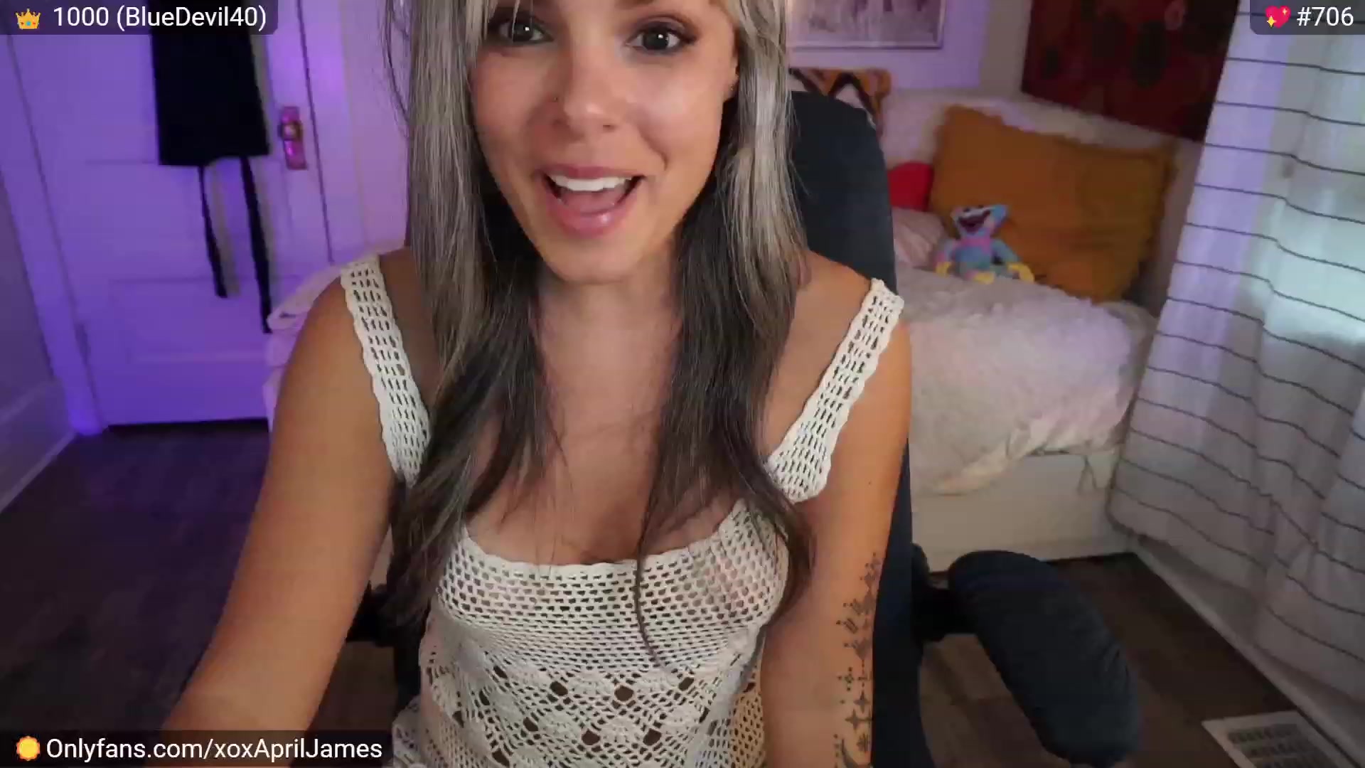 Gallery image thumbnail from AprilJames's myfreecams stream on, 05/16/2023, 24:17 image 2 of 20