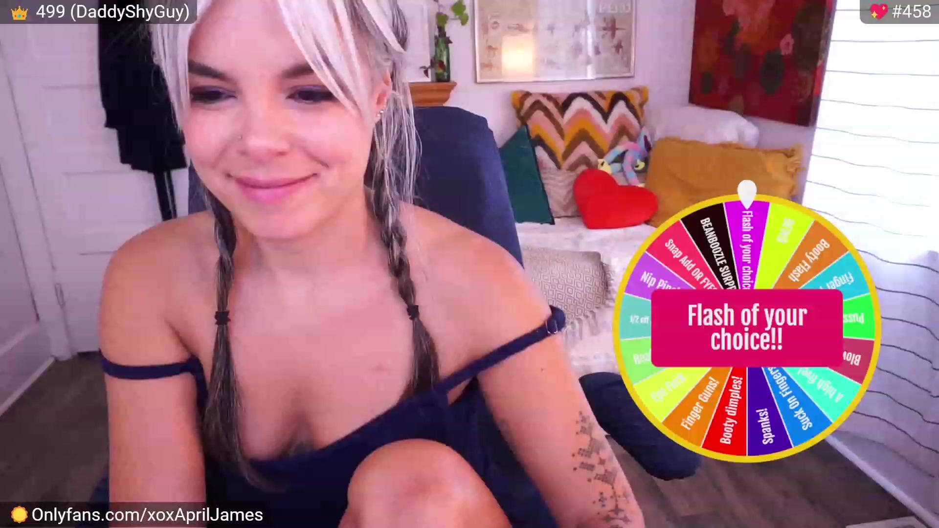 Gallery image thumbnail from AprilJames's myfreecams stream on, 05/27/2023, 18:59 image 1 of 20