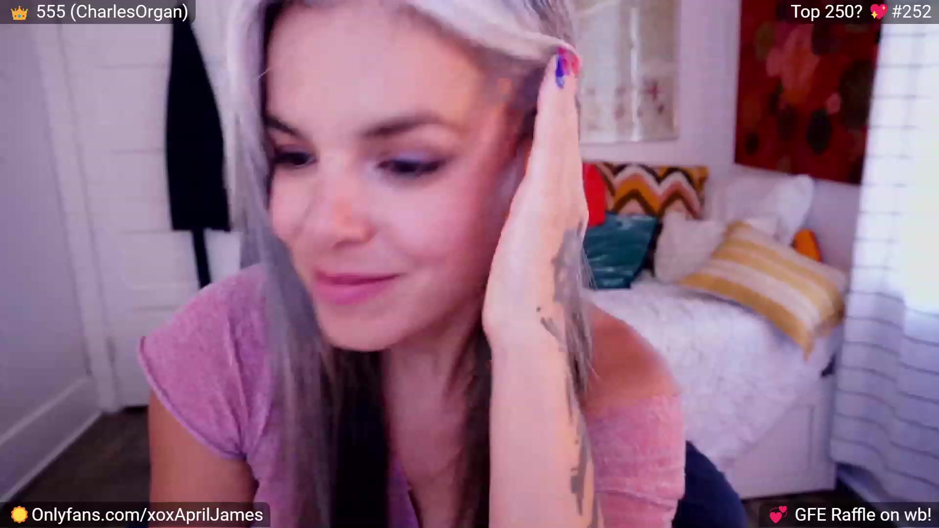 Gallery image thumbnail from AprilJames's myfreecams stream on, 07/01/2023, 22:34 image 4 of 20