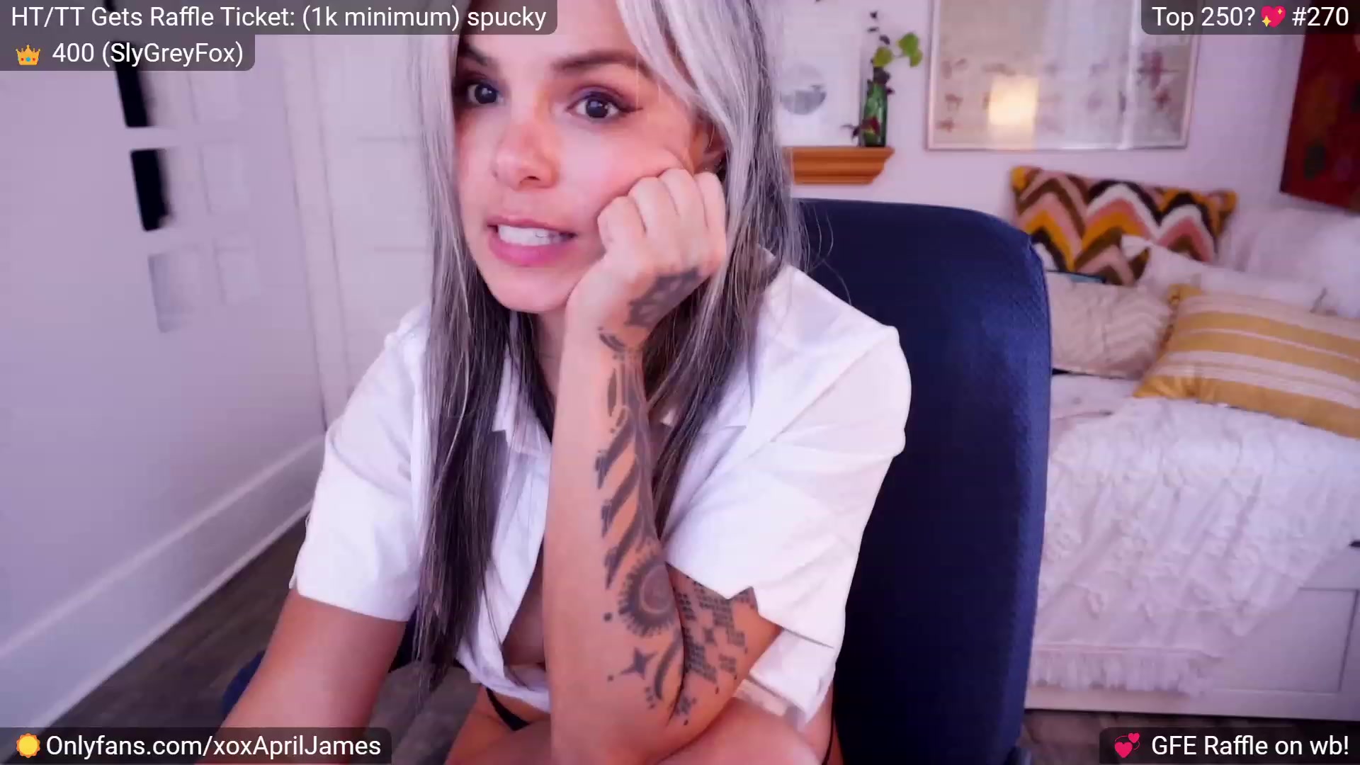 Gallery image thumbnail from AprilJames's myfreecams stream on, 07/08/2023, 20:06 image 3 of 20