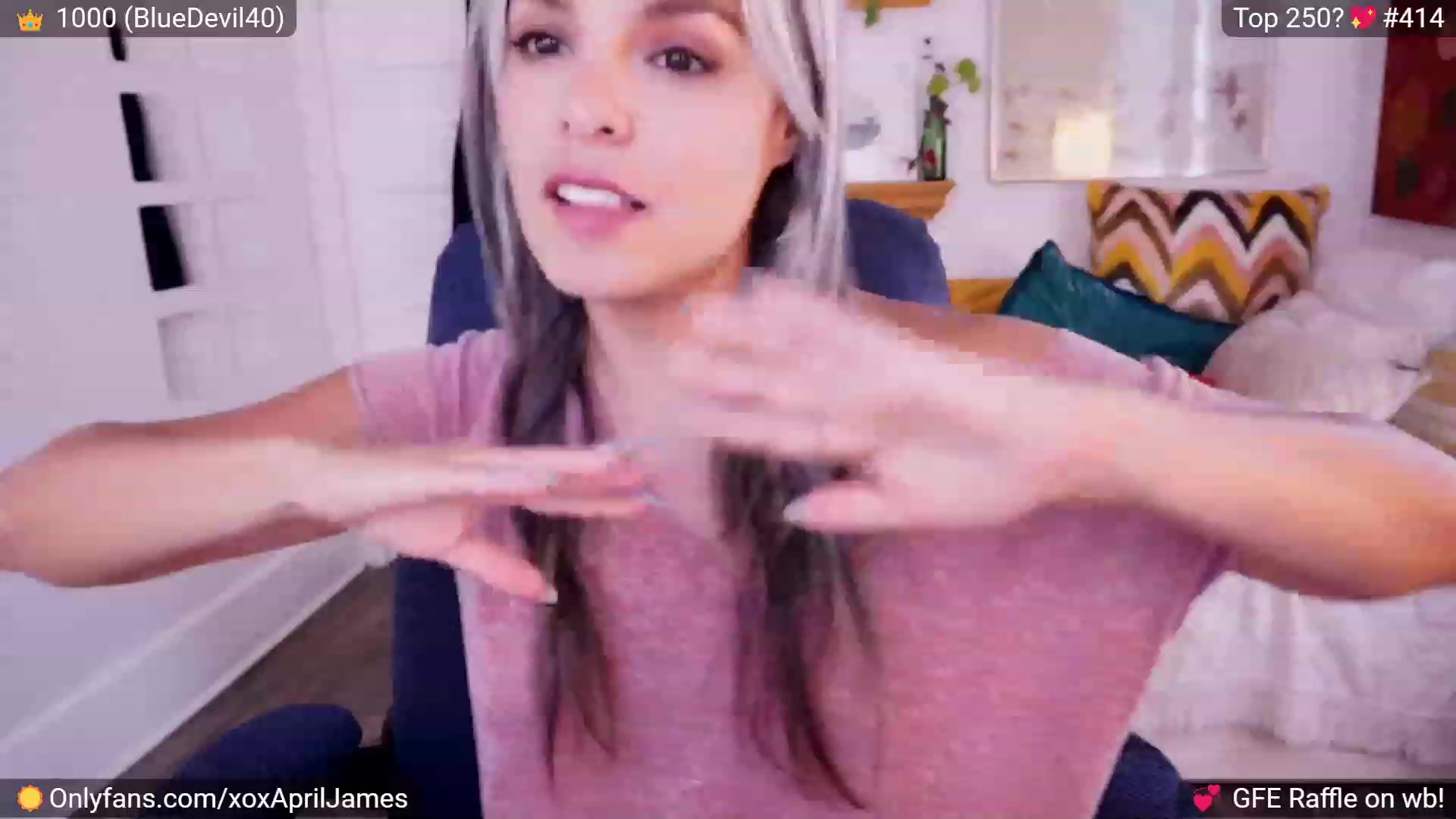 Gallery image thumbnail from AprilJames's myfreecams stream on, 07/13/2023, 18:44 image 18 of 20