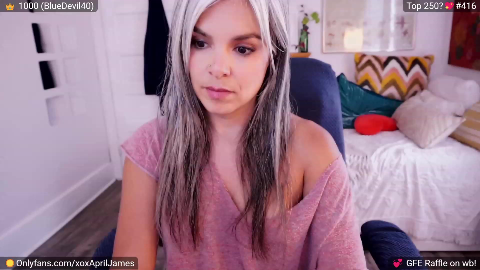 Gallery image thumbnail from AprilJames's myfreecams stream on, 07/13/2023, 18:44 image 16 of 20