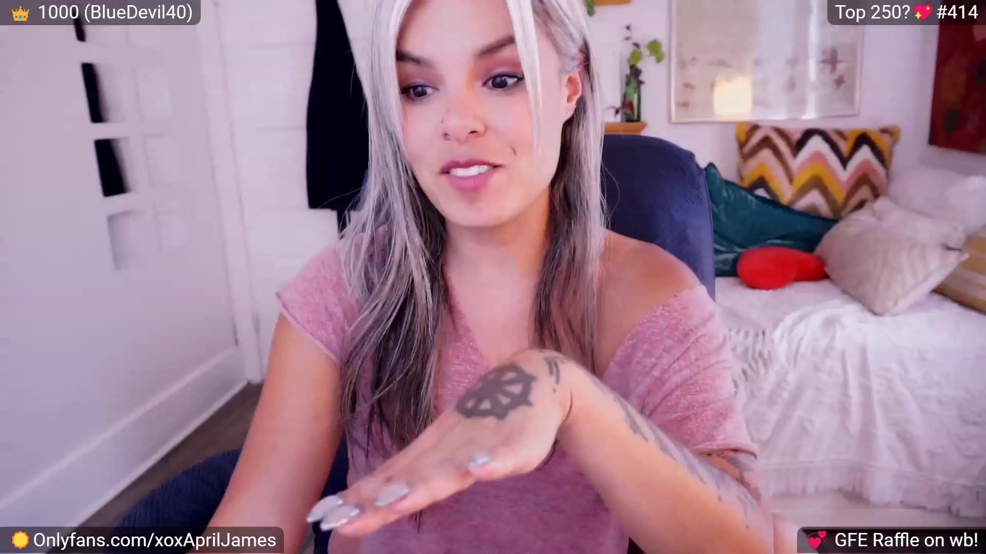 Gallery image thumbnail from AprilJames's myfreecams stream on, 07/13/2023, 18:44 image 19 of 20