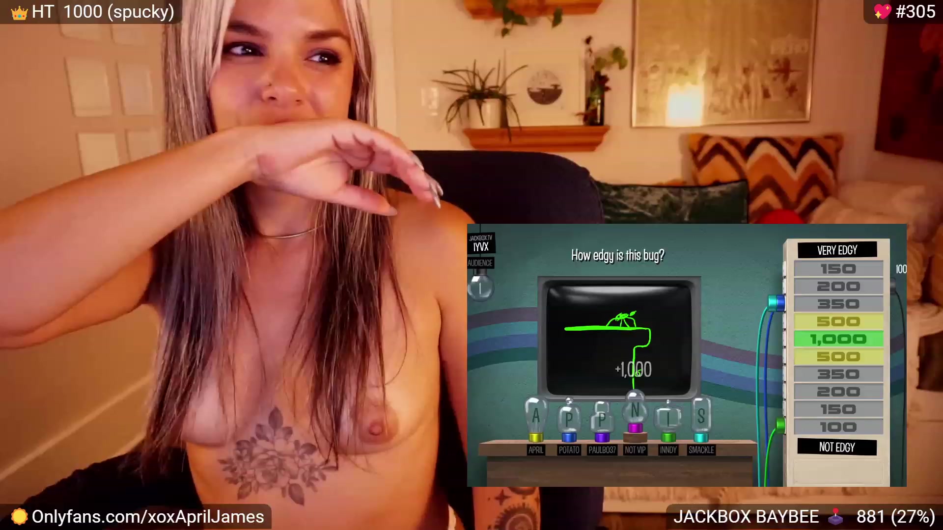 Gallery image thumbnail from AprilJames's myfreecams stream on, 07/18/2023, 03:13 image 15 of 20