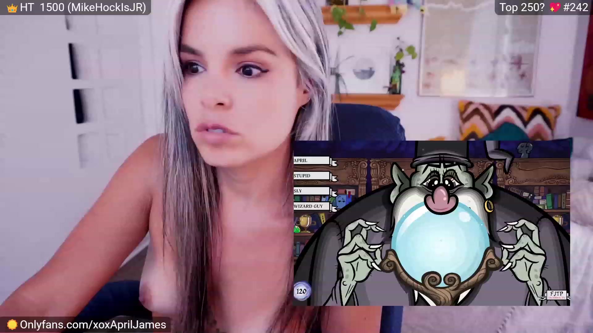 Gallery image thumbnail from AprilJames's myfreecams stream on, 07/22/2023, 20:21 image 3 of 20