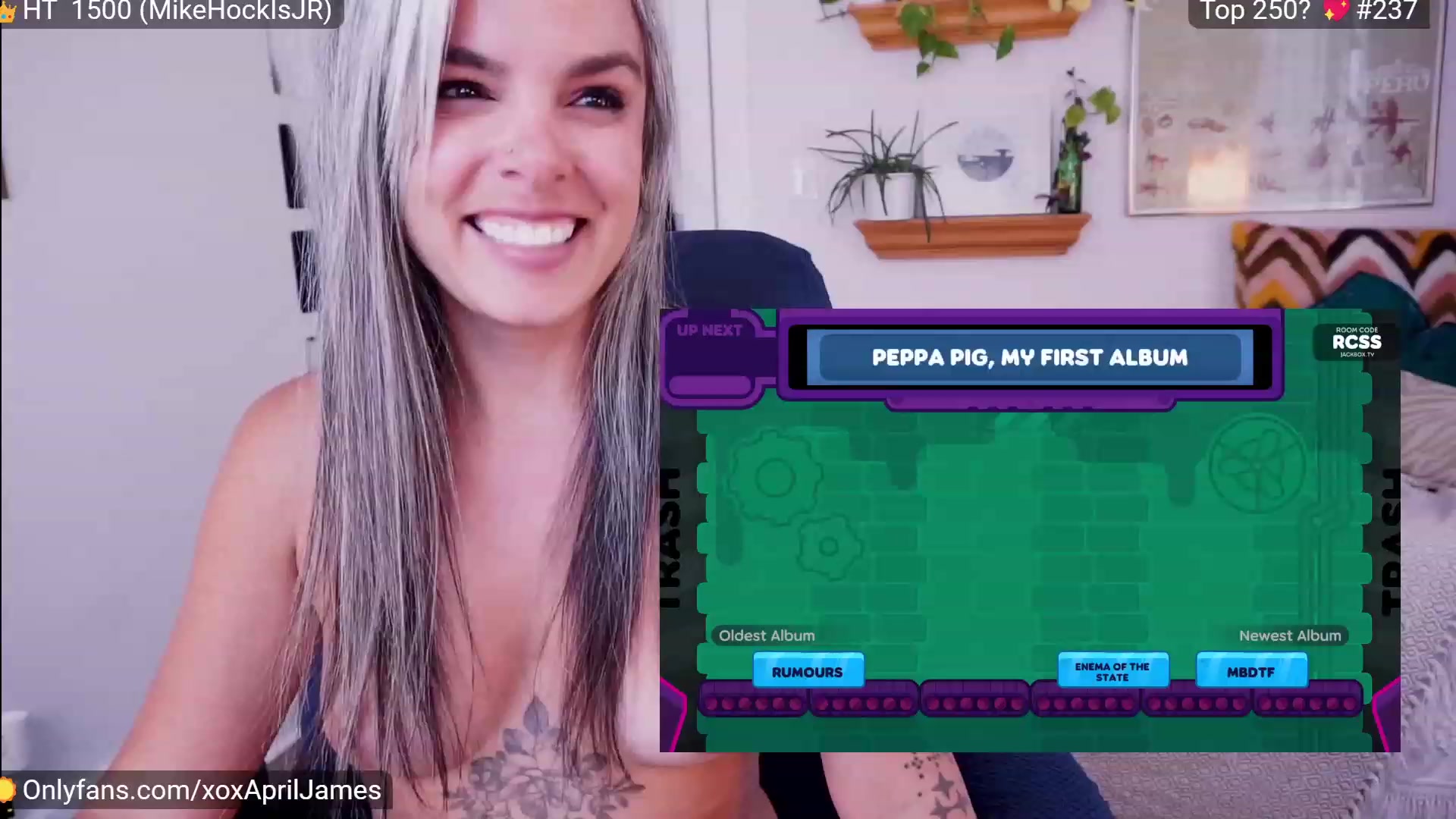 Gallery image thumbnail from AprilJames's myfreecams stream on, 07/22/2023, 21:17 image 8 of 20