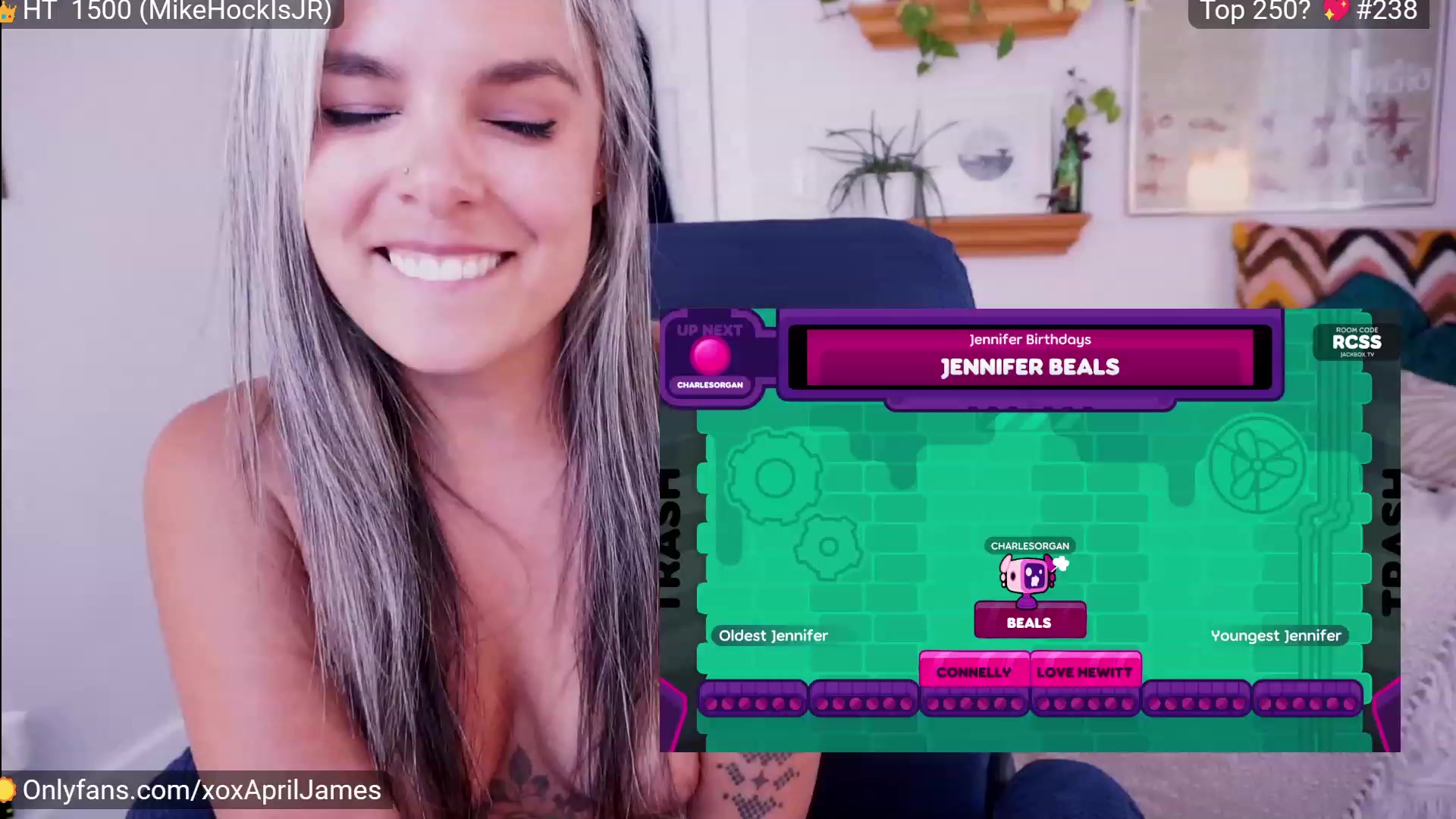 Gallery image thumbnail from AprilJames's myfreecams stream on, 07/22/2023, 21:17 image 6 of 20